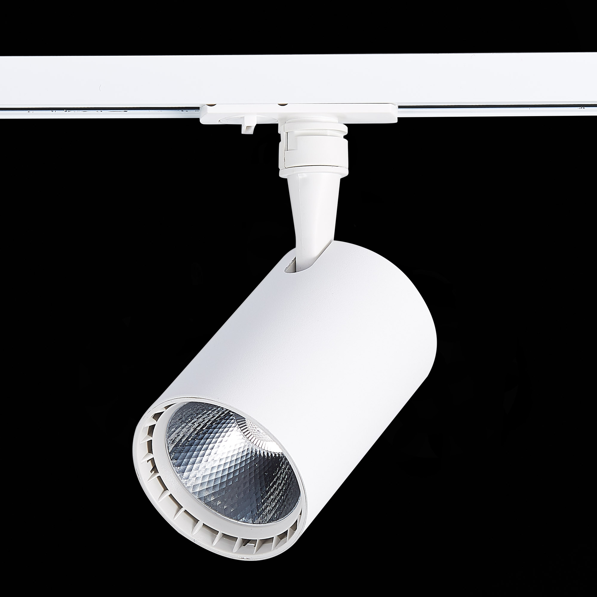 ST351.536.20.24 Св-к трек. Белый LED 1*20W 3000K 1 800Lm Ra?80 24° IP20 L118xW78xH174 100-240V BASE