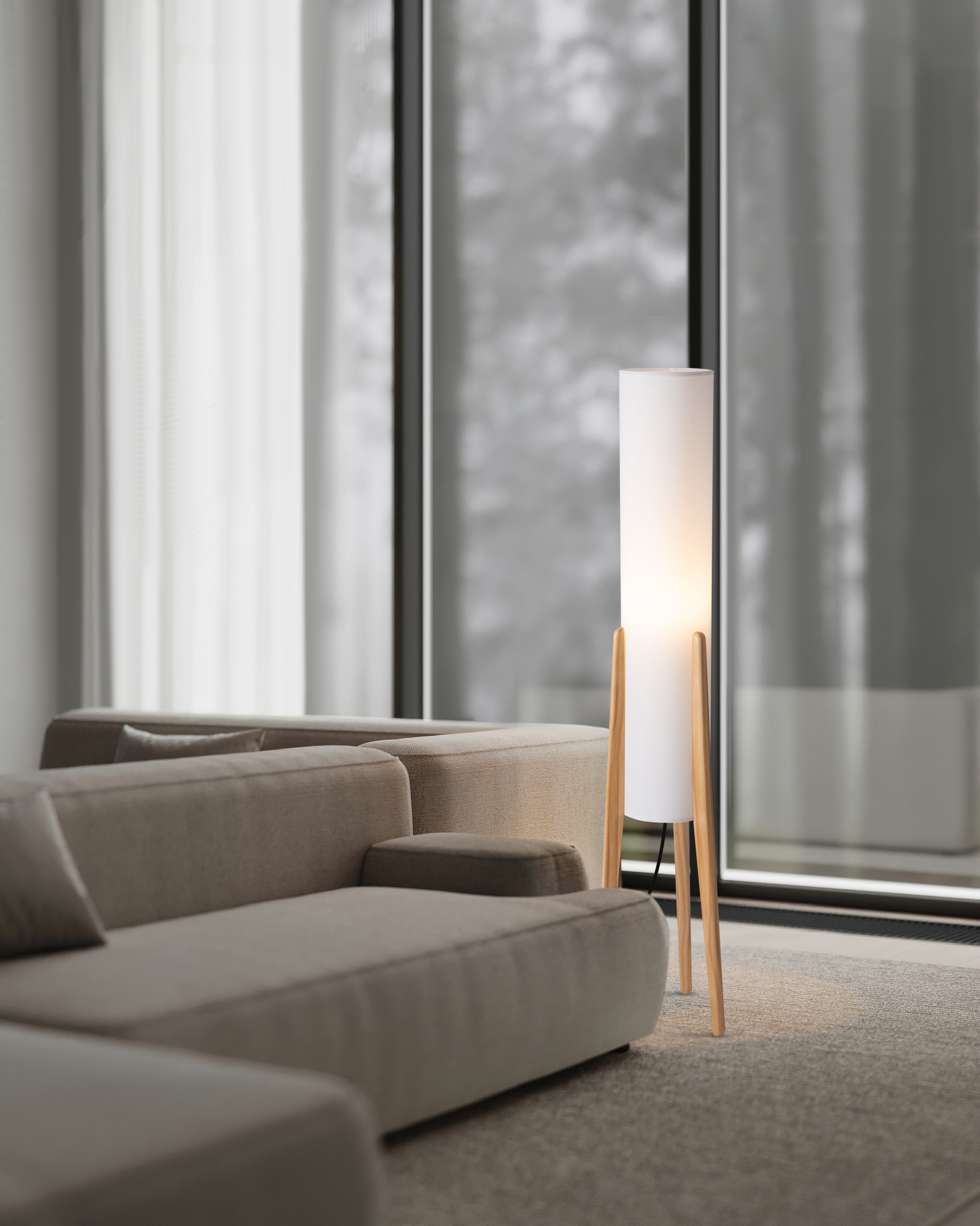 Напольный светильник (торшер) Freya FR5543FL-01T