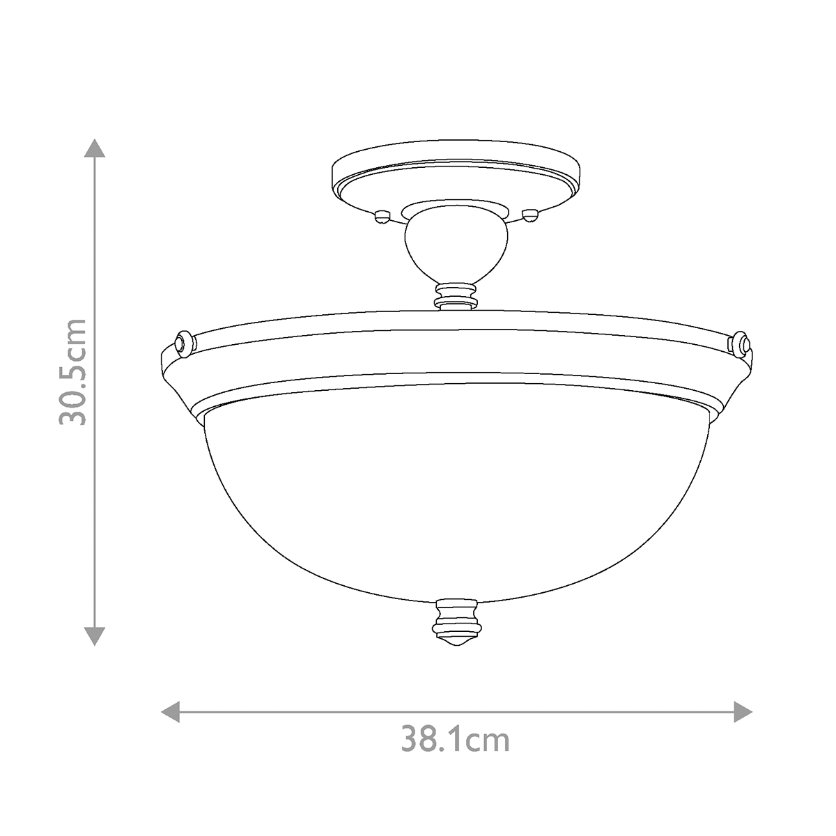 Потолочный светильник Hinkley Lighting, Арт. HK-MAYFLOWER-SF