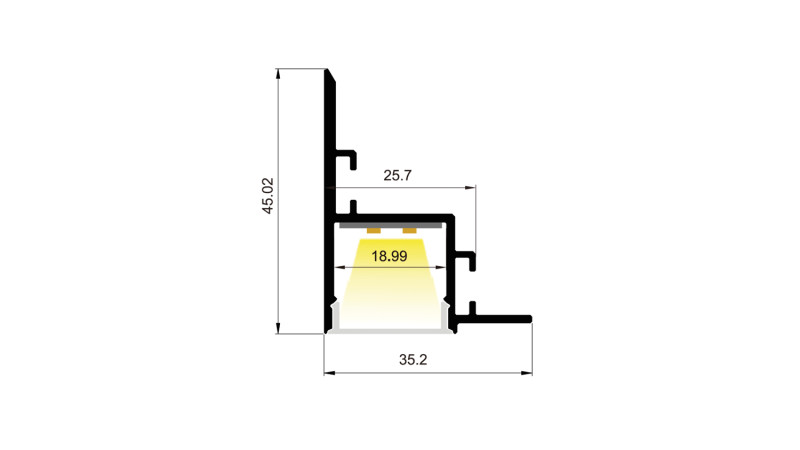 Профиль SWG pro RC-3545-2.5
