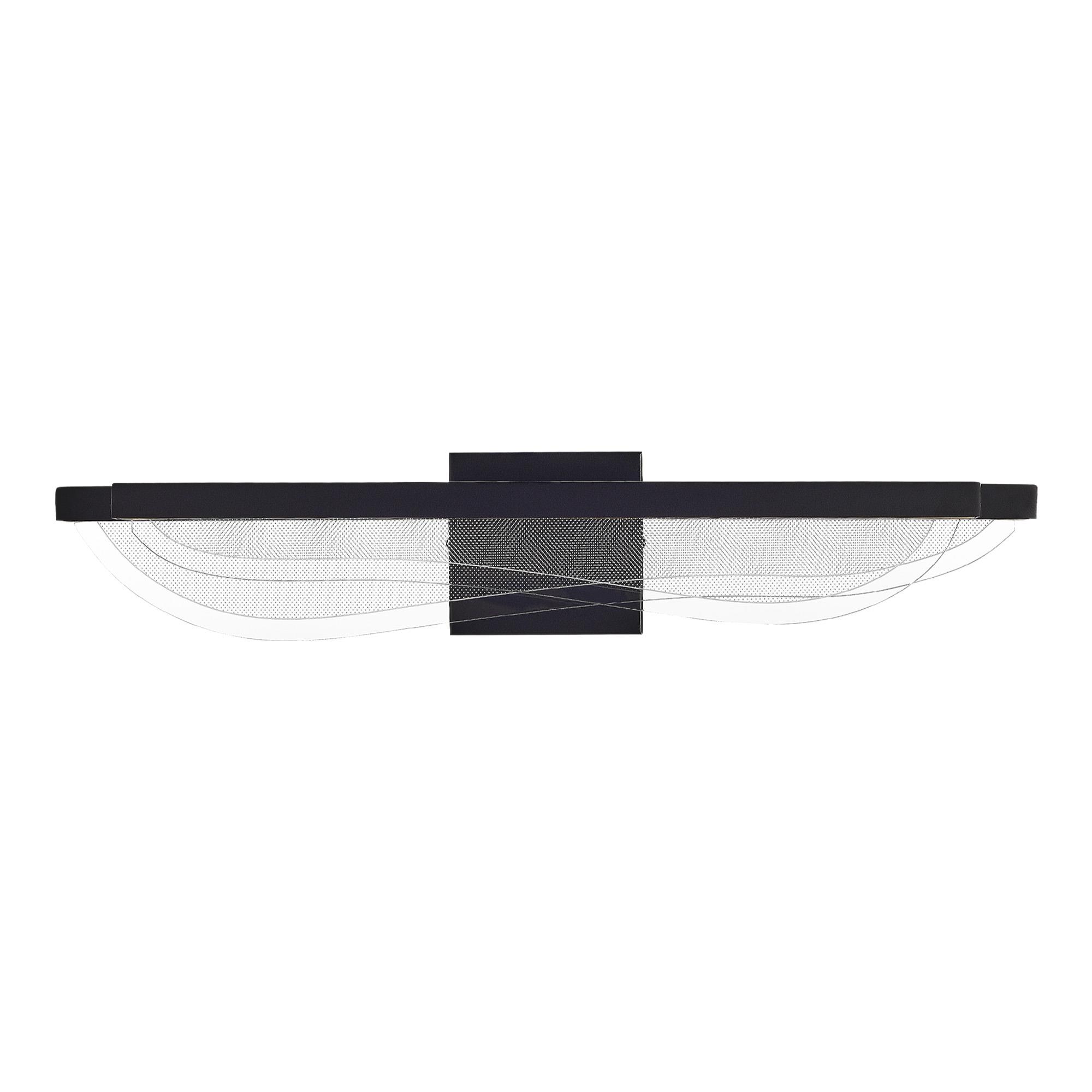 SL6509.401.01 Светильник настенный ST-Luce Черный/Прозрачный LED 1*18W 4000K FESALE