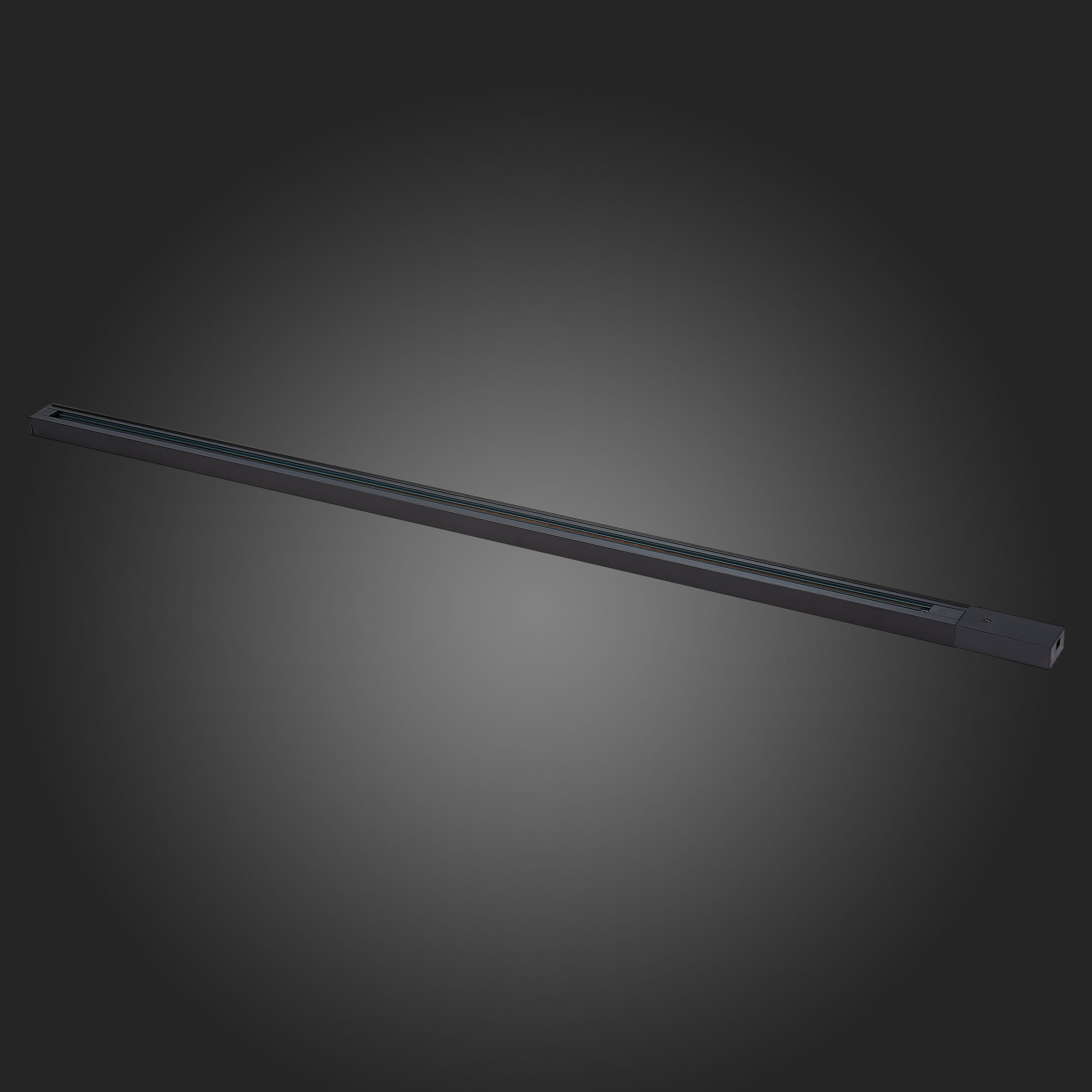 ST001.429.00 Шинопровод однофазный накладной  ST-Luce Черный Длина 2 000мм BASE