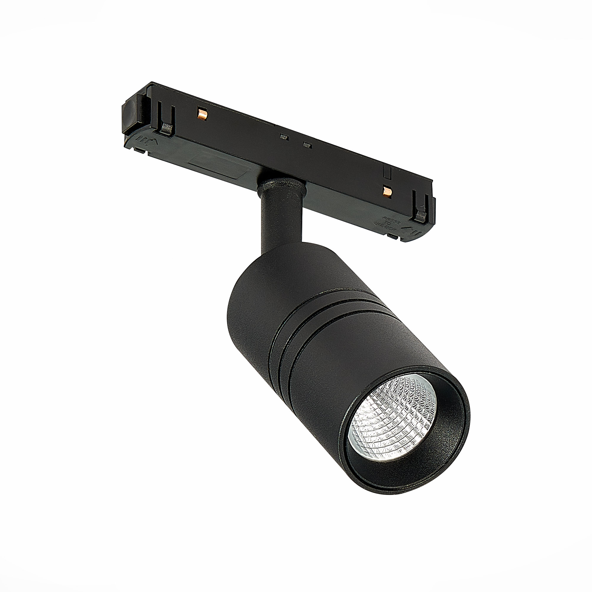 ST365.436.07 Магнитный трековый светильник Черный LED 1*7W 3000K 595Lm Ra>90 36° IP20 L-xW44xH90 48V SKYLINE 48