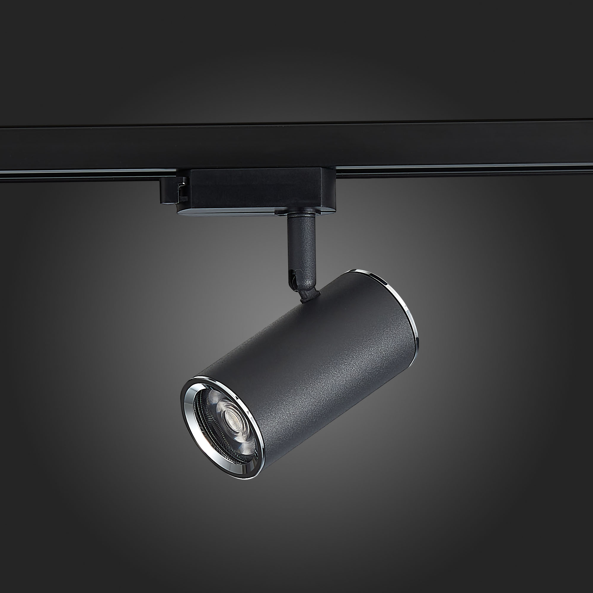 ST301.406.01 Св-к трек. Черный GU10 1*50W  IP20 L104xW54xH111 220V Без ламп BASE