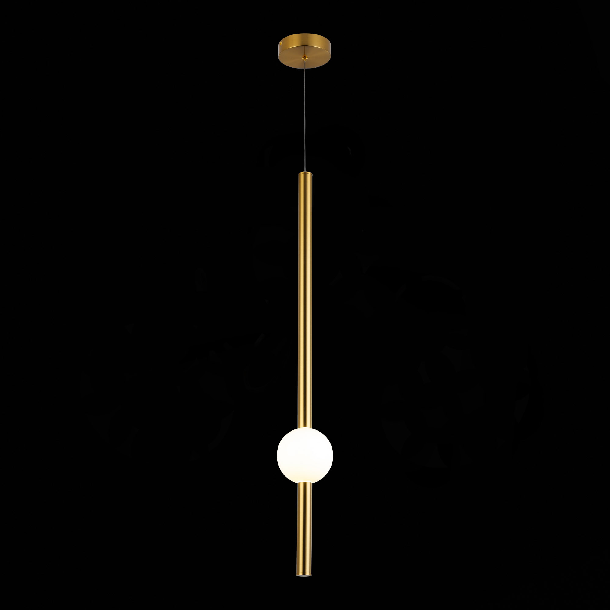 Уценка SL1222.233.01 Светильник подвесной ST-Luce Золотистый/Золотистый, Белый LED 1*18W 4000K ANGURRA