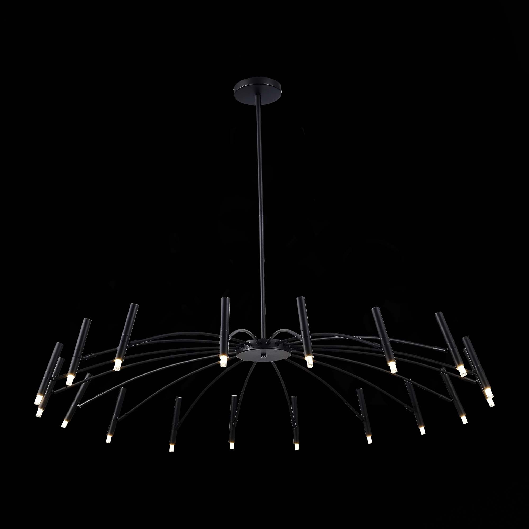 SL1214.402.18 Светильник потолочный ST-Luce Черный/Черный G9 LED 18*5W 4000K SPIDEY