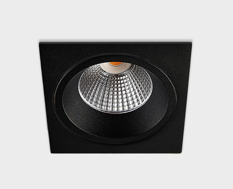 Встраиваемый светильник ITALLINE IT08-8035 black 3000K