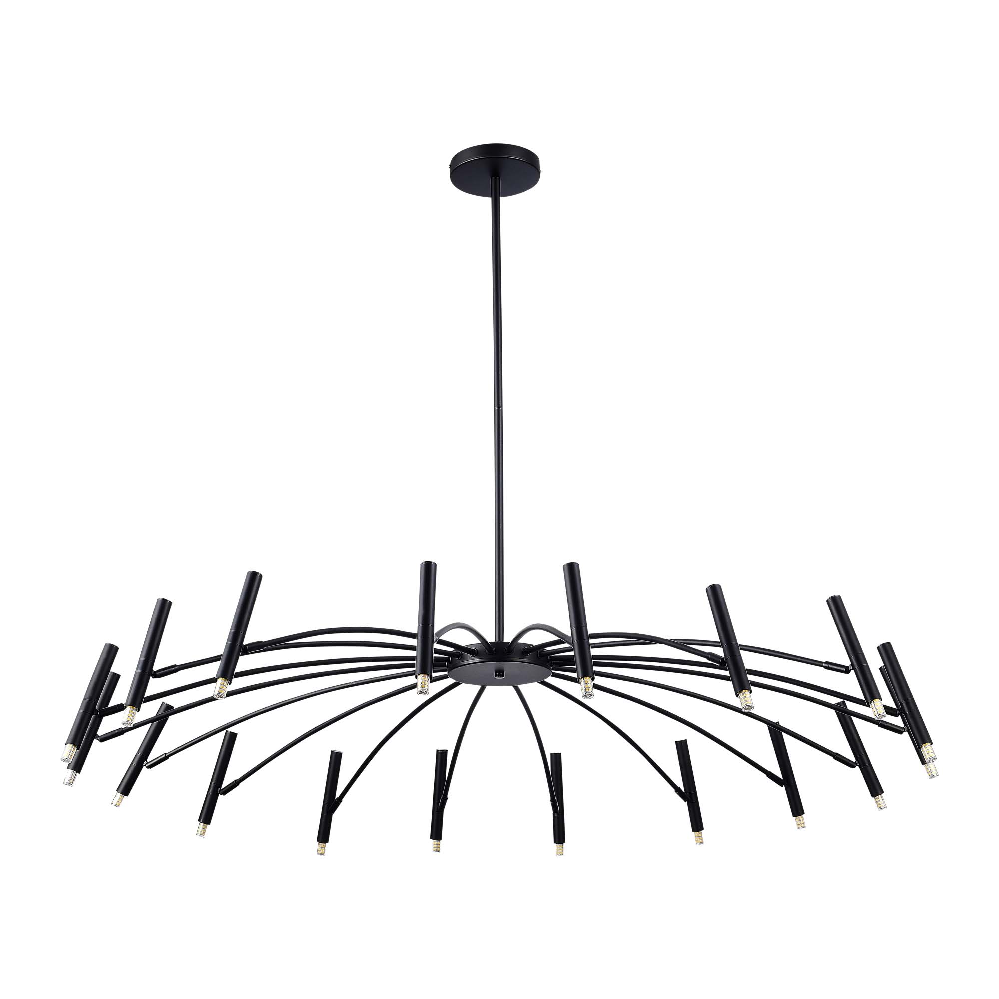 SL1214.402.18 Светильник потолочный ST-Luce Черный/Черный G9 LED 18*5W 4000K SPIDEY