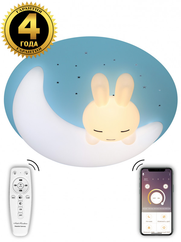 Потолочный детский светильник Natali Kovaltseva LED LAMPS 81087