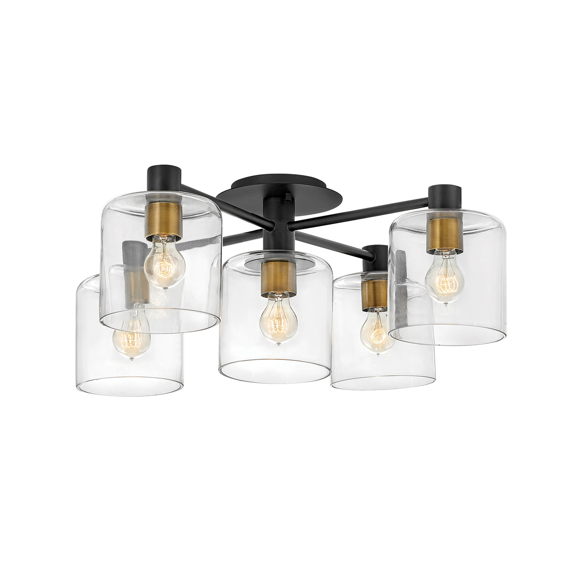 Потолочный светильник Hinkley, Арт. QN-AXEL5-BK