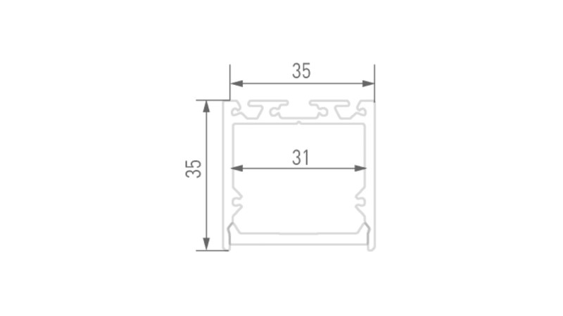 Профиль DesignLed LS.3535-B-R