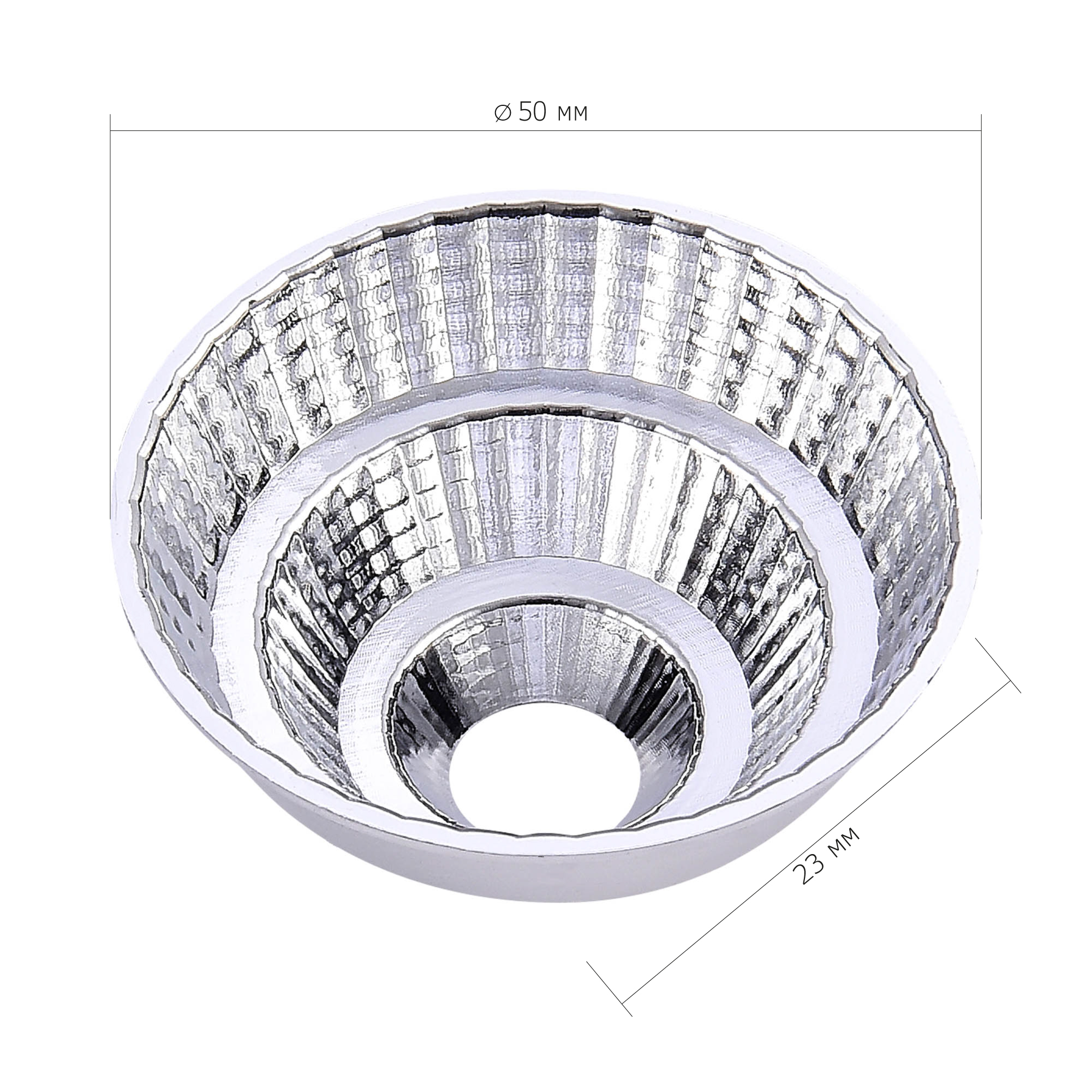 ST661.024.10 Рефлектор для светильника ST661 ST-Luce Хром TRACE