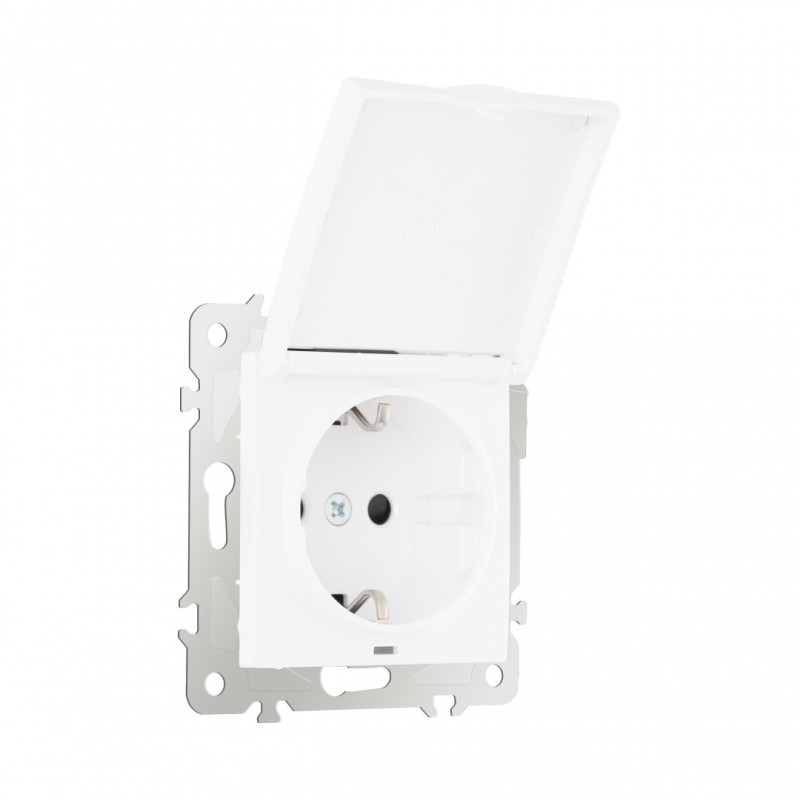 Розетка Arte Milano 206.41-1.white