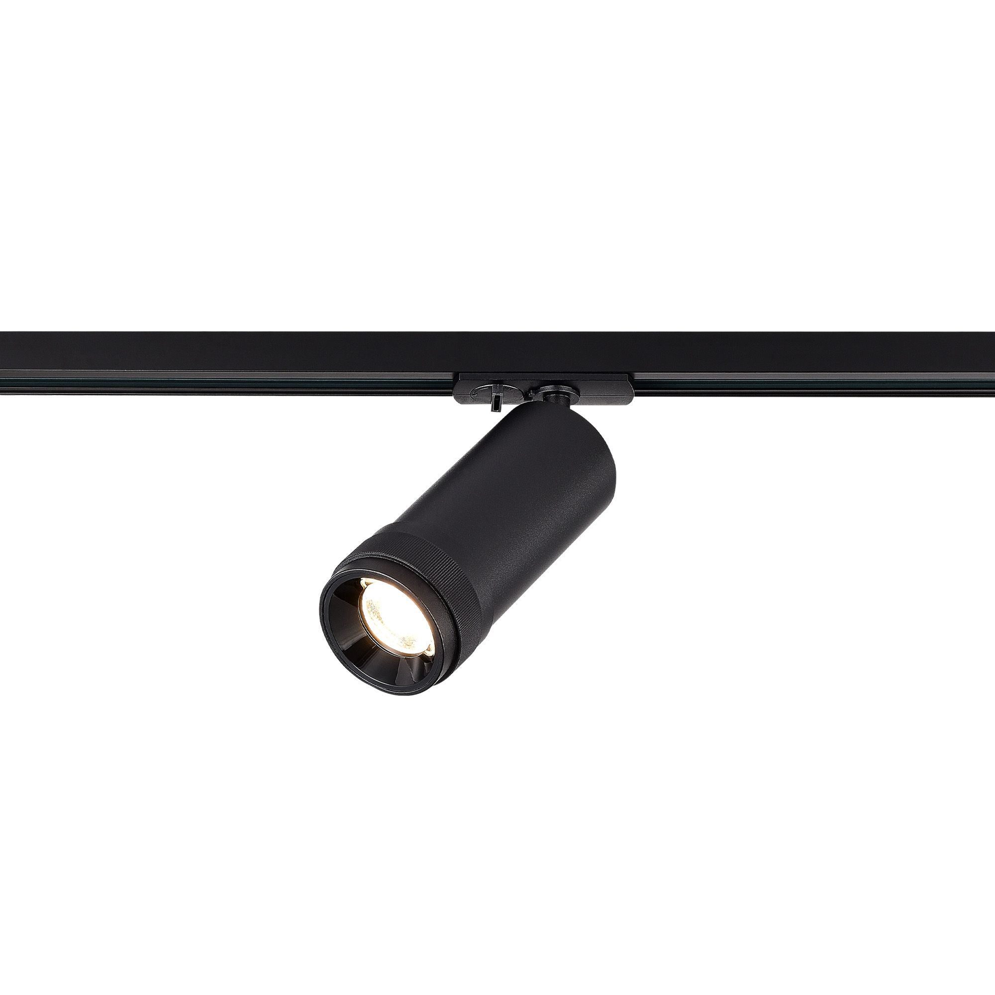 ST385.436.10 Св-к трек. Zoom Черный LED 1*10W 3000K 900Lm Ra 10-55° IP20 D55xH125 220V BASE