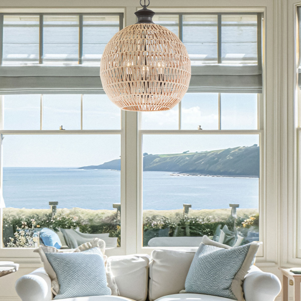 Подвесной светильник Quoizel, Арт. QZ-CASABLANCA-3P-PBZ