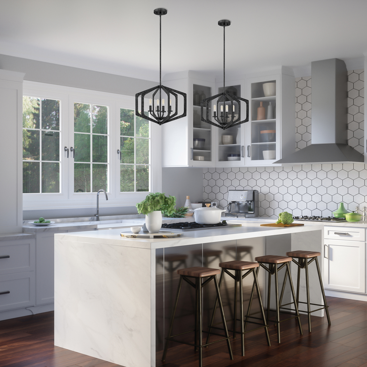 Подвесной светильник Quoizel, Арт. QZ-VANGUARD-4P-OK