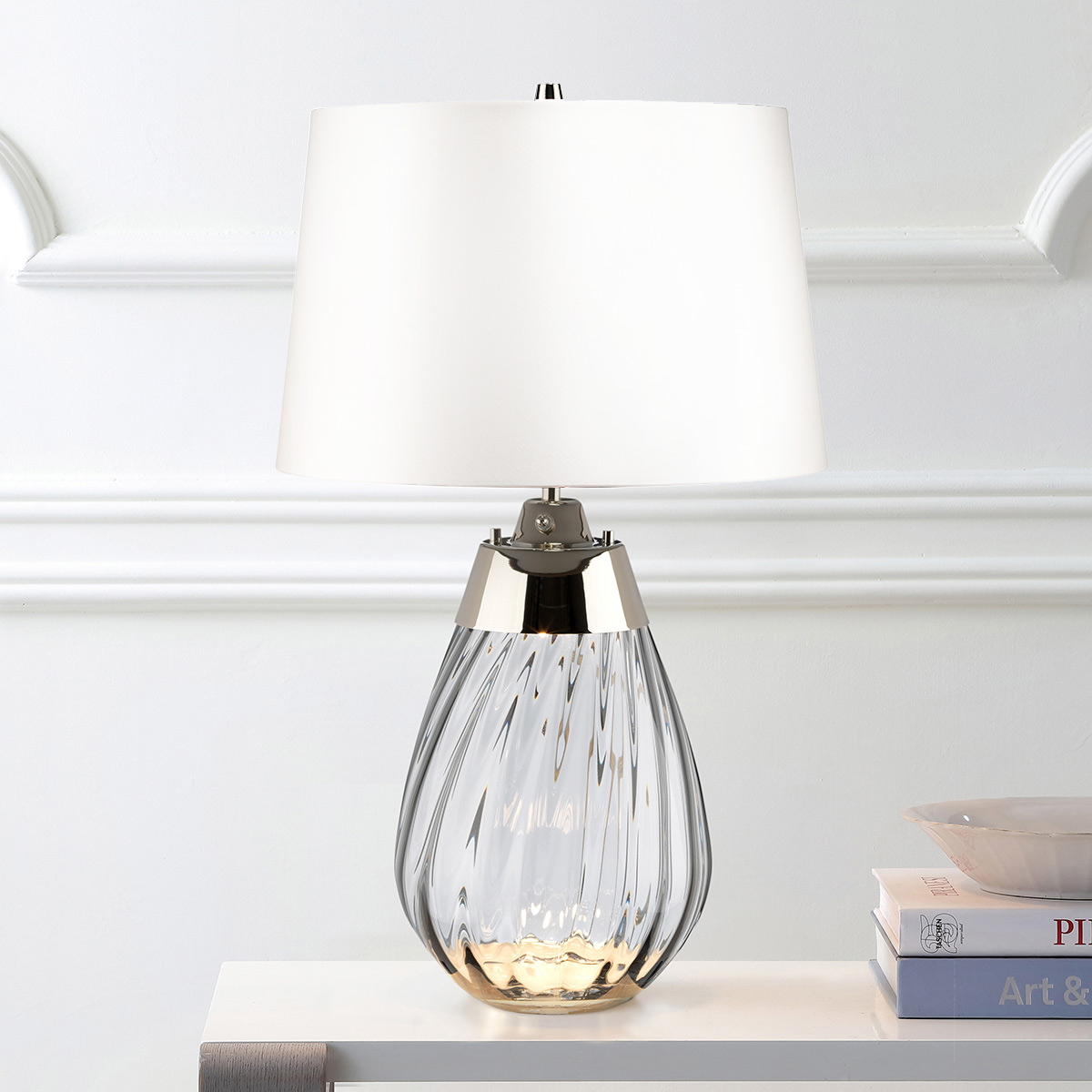 Настольная лампа Elstead Lighting, Арт. LENA-TL-S-SMOKE-OWSS