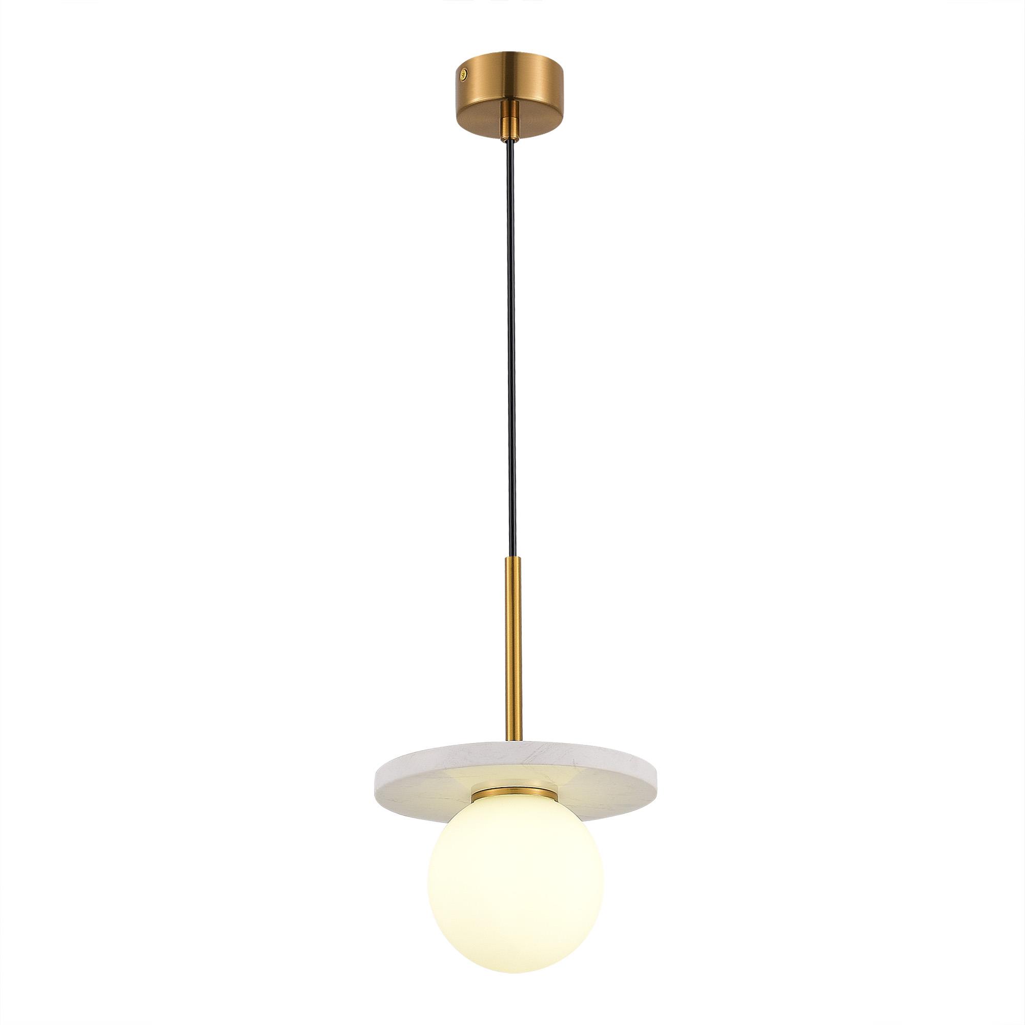 SL1191.353.01 Светильник подвесной ST-Luce Латунь/Латунь, Белый G9 LED 1*5W 4000K NEBULA