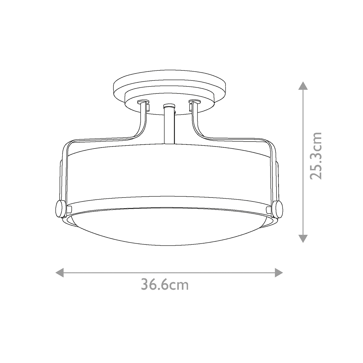Потолочный светильник Hinkley, Арт. HK-HARPER-SFS-CM