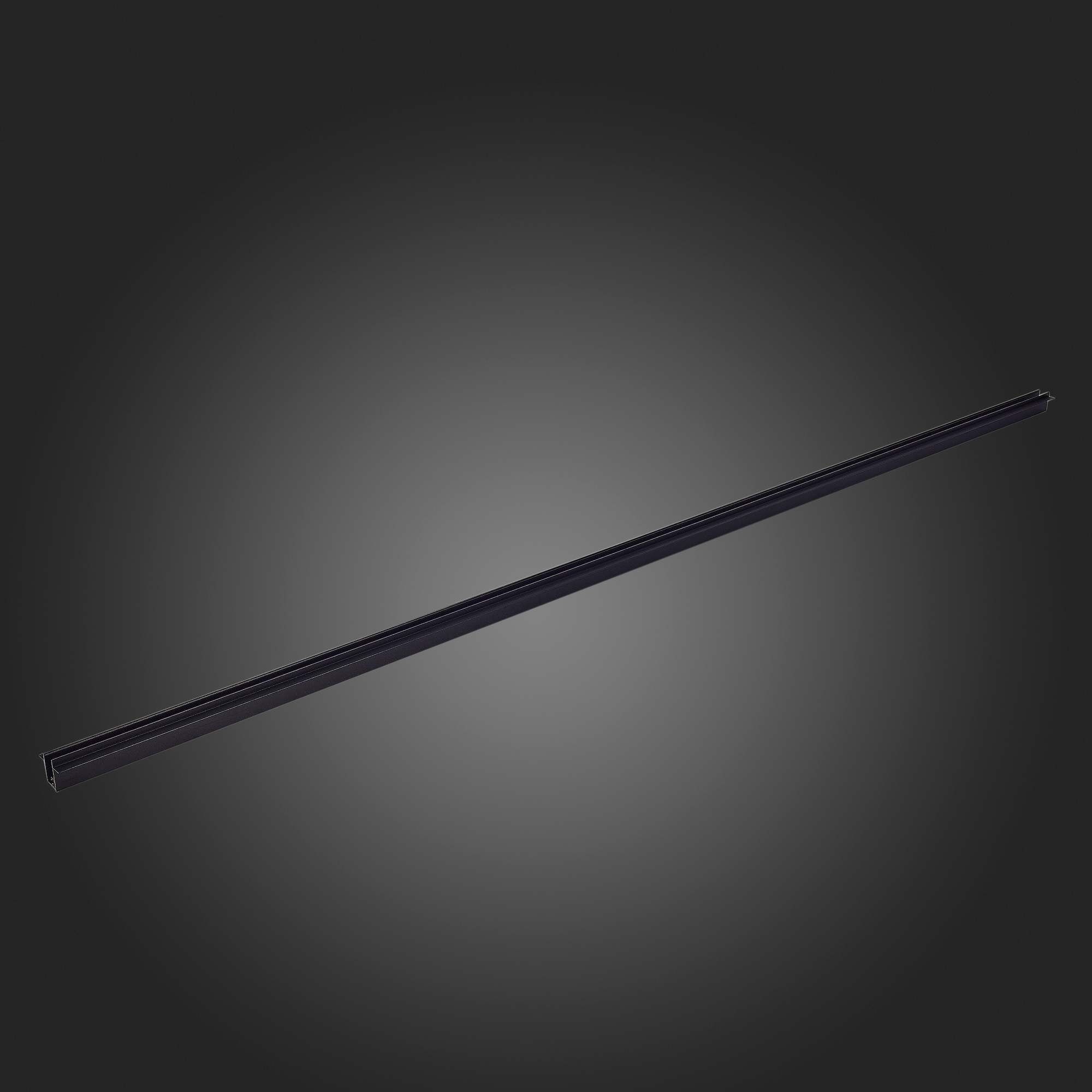 ST021.439.00H Шинопровод SKYLINE 220 встраиваемый ST-Luce Черный Длина 3 000мм SKYLINE 220