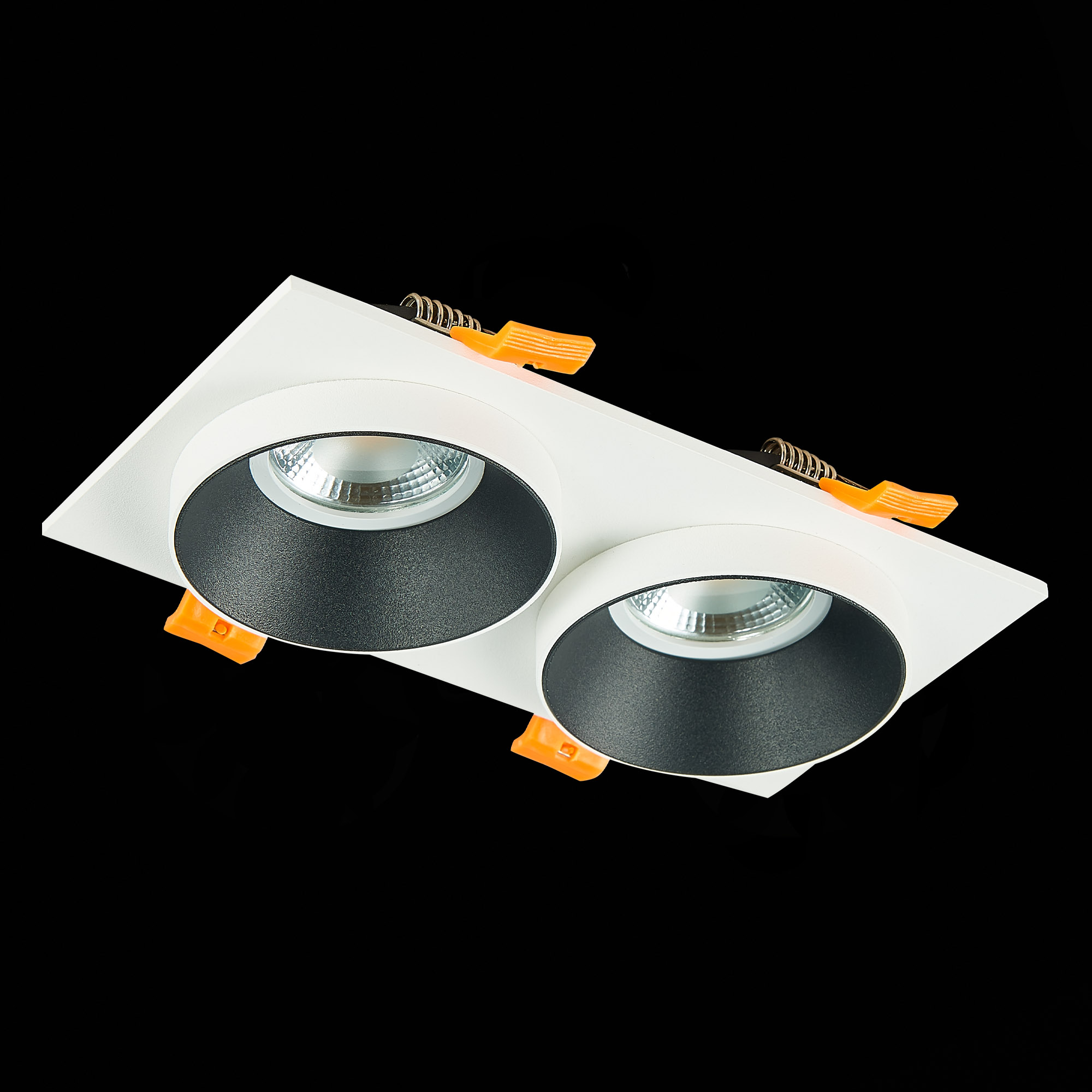 ST206.528.02 Св-к встр. Белый GU10 2*50W  IP20 L175xW92xH38 220V Без ламп Встраиваемые светильники