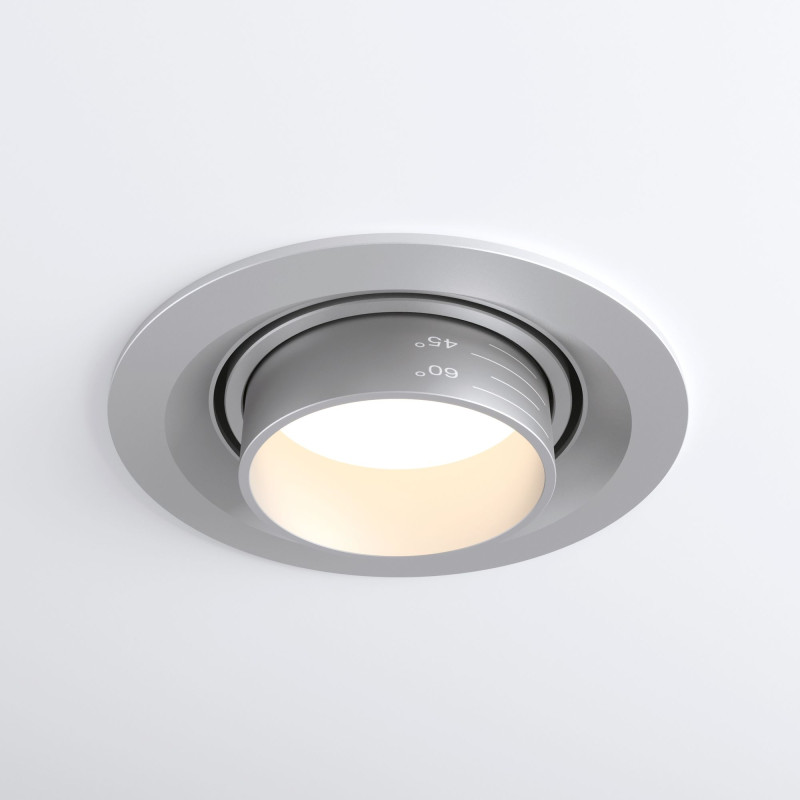 Встраиваемый светильник Elektrostandard 9919 LED 10W 4200K серебро