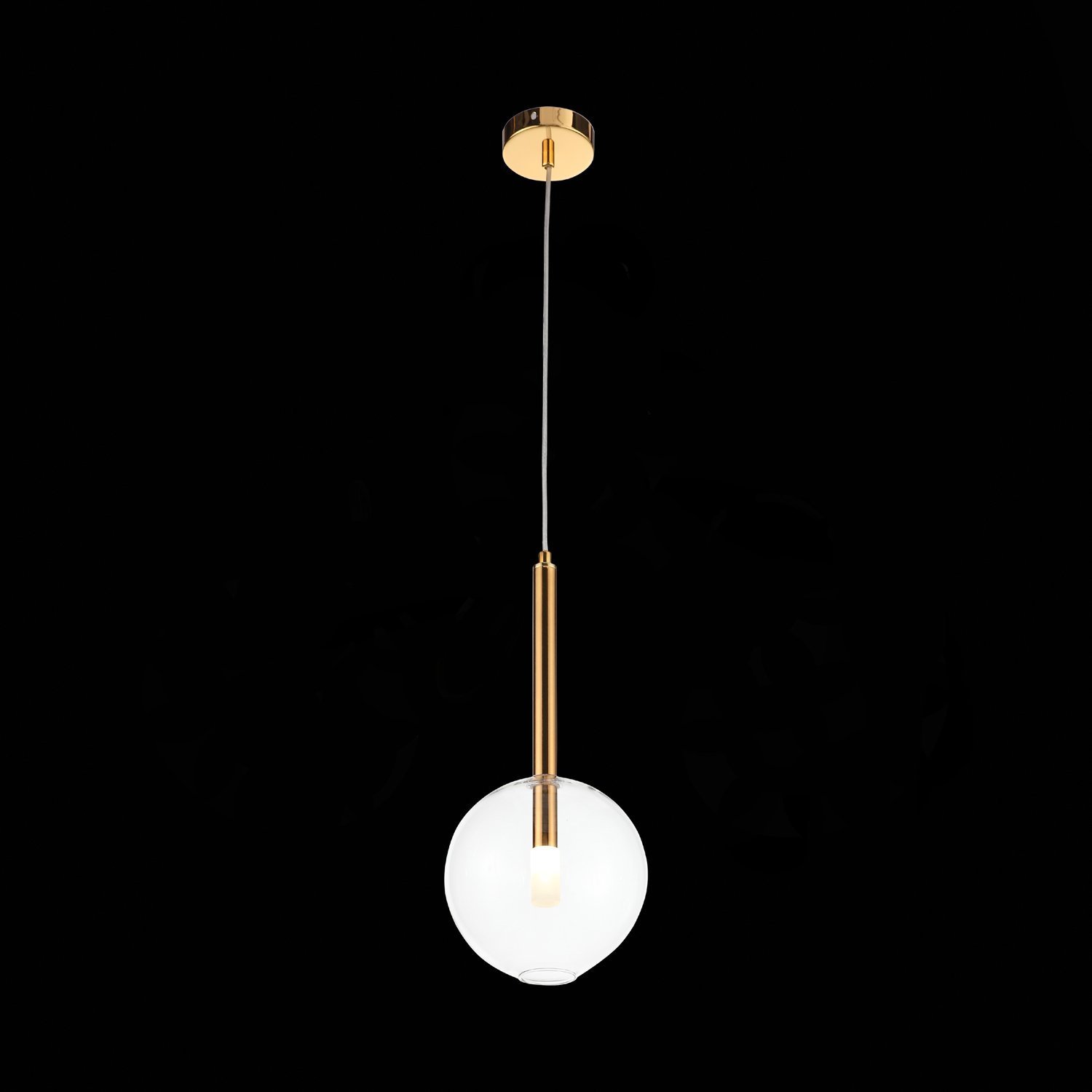 SL1054.203.01 Светильник подвесной ST-Luce Золотистый/Прозрачный G9 1*5W SOFIO