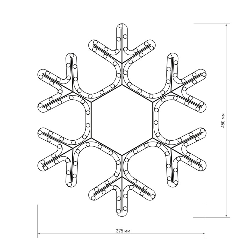 Светодиодная фигура ARdecoled 025315