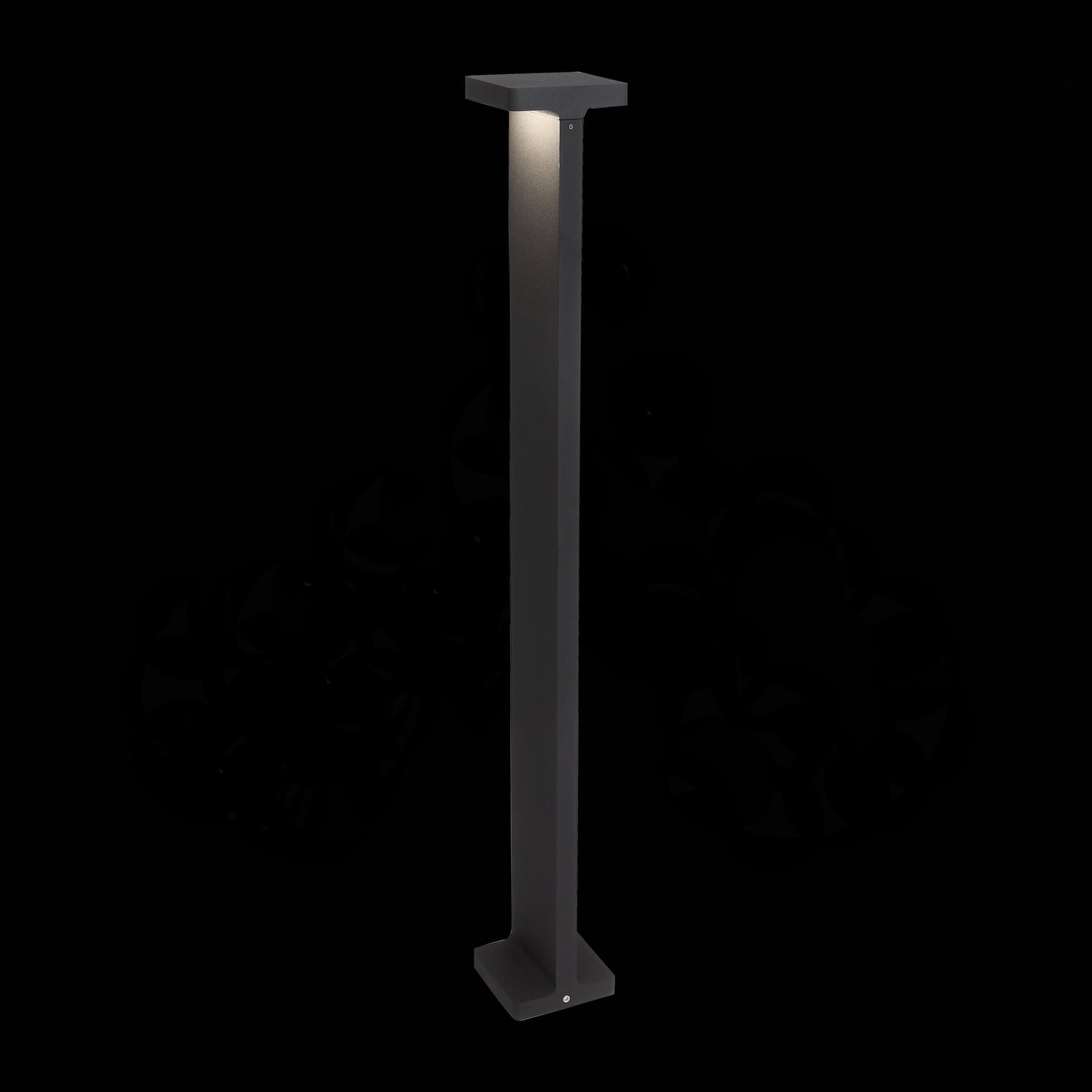 SL095.445.02 Светильник уличный наземный ST-Luce Черный/Черный LED 2*6W 4000K DISTESA