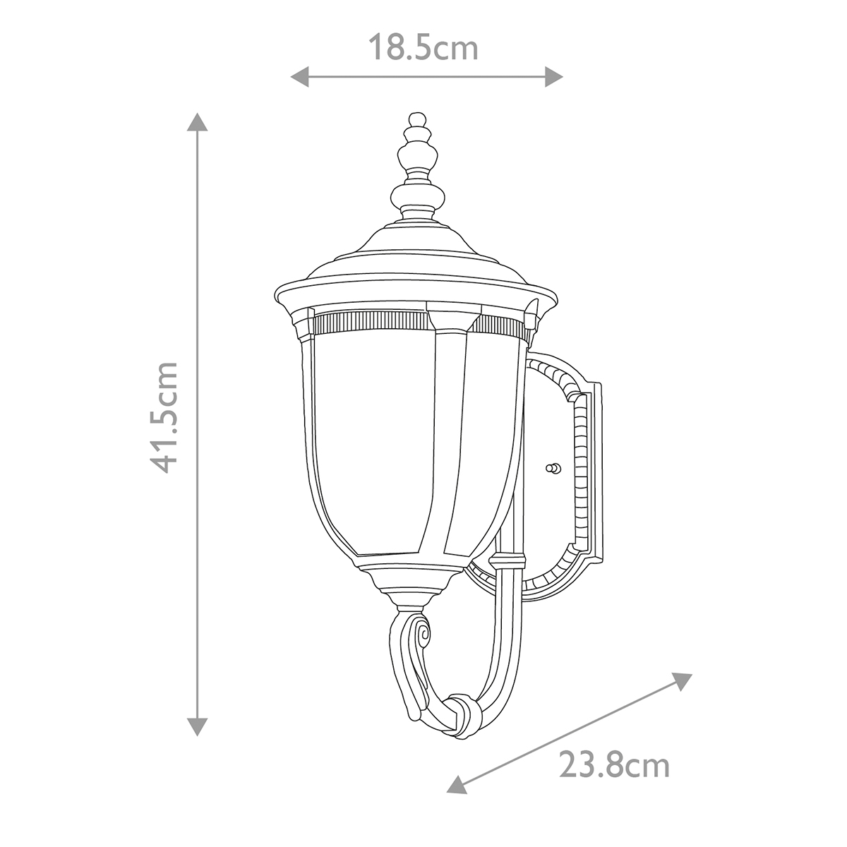 Настенный фонарь Elstead Lighting, Арт. CL1-S