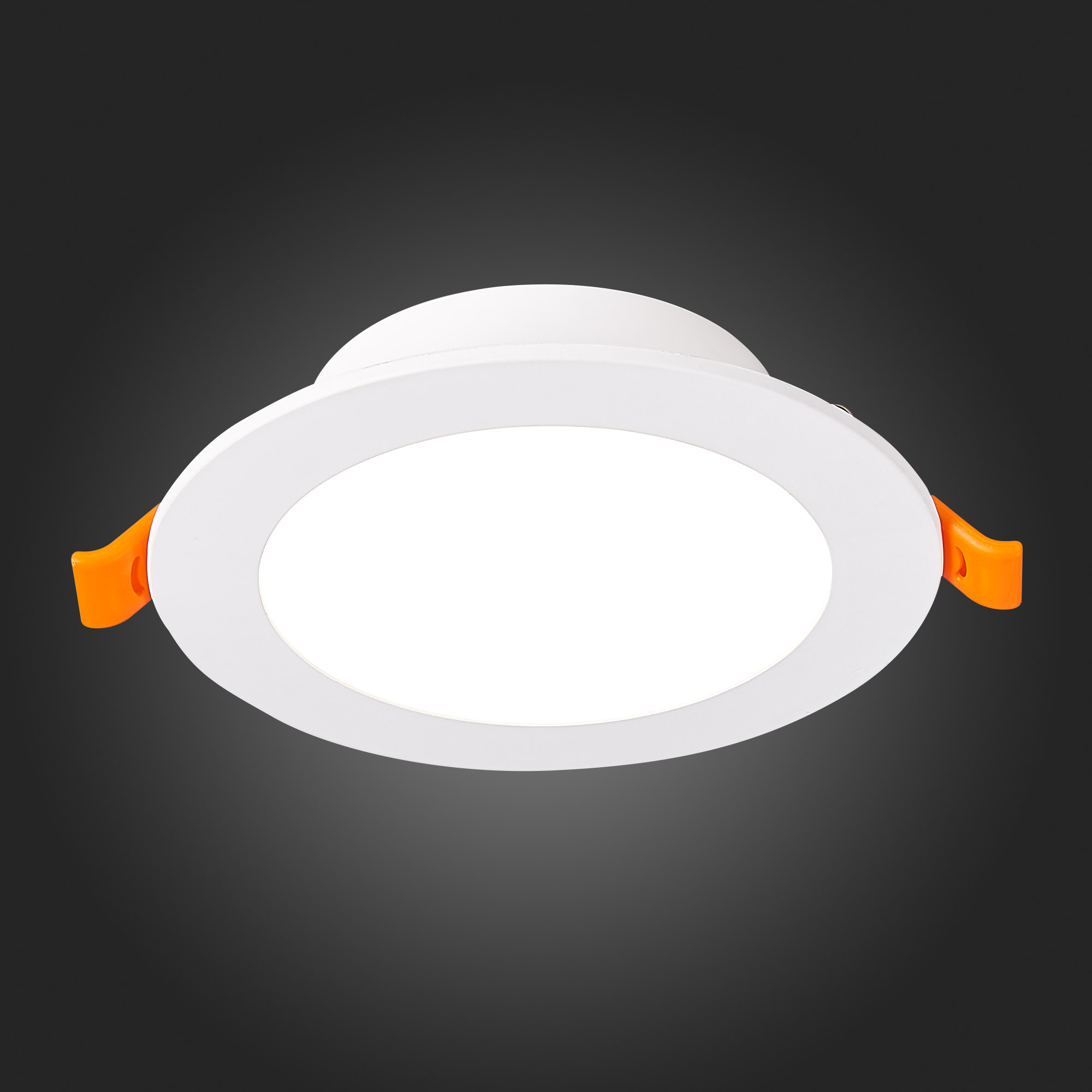 ST210.538.12 Св-к встр. Белый LED 1*12W 3000K 900Lm Ra80 110° IP20 D120xH30 220-240V Встраиваемые светильники