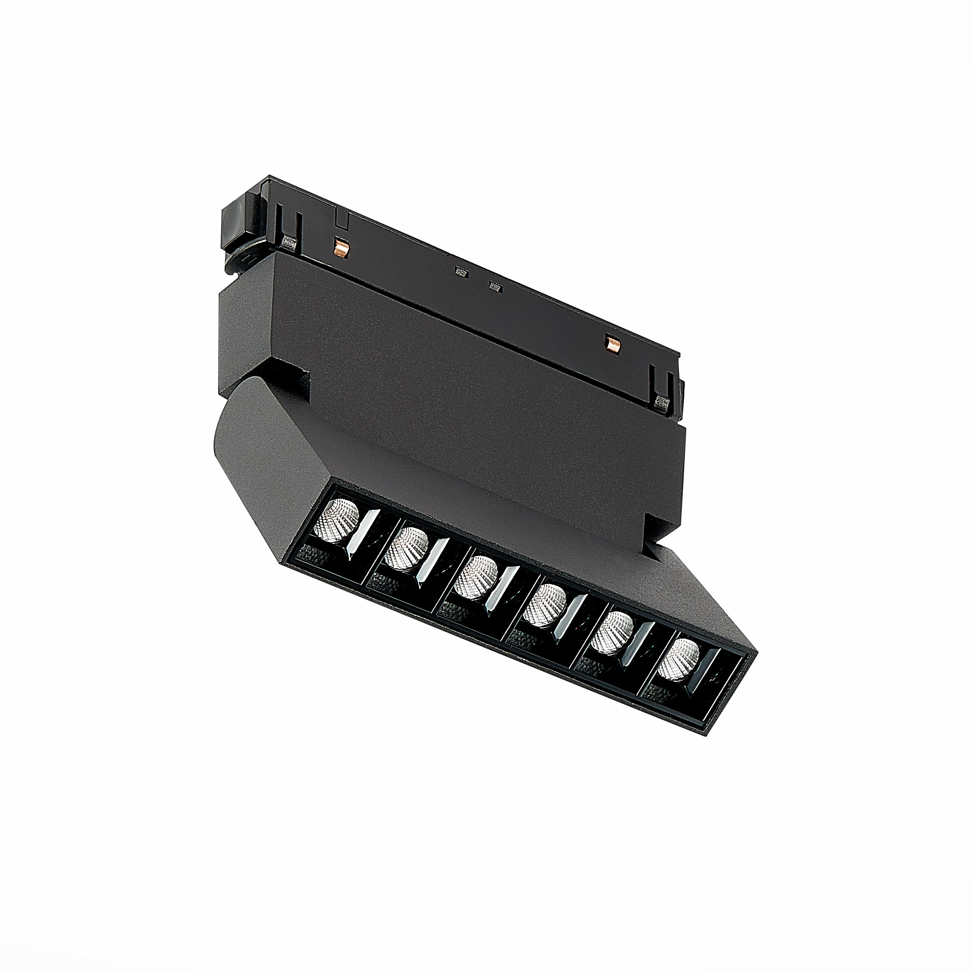ST364.436.06 Магнитный трековый светильник Черный LED 1*6W 3000K 532Lm Ra>80 36° IP20 L120xW22xH108 SKYLINE 48