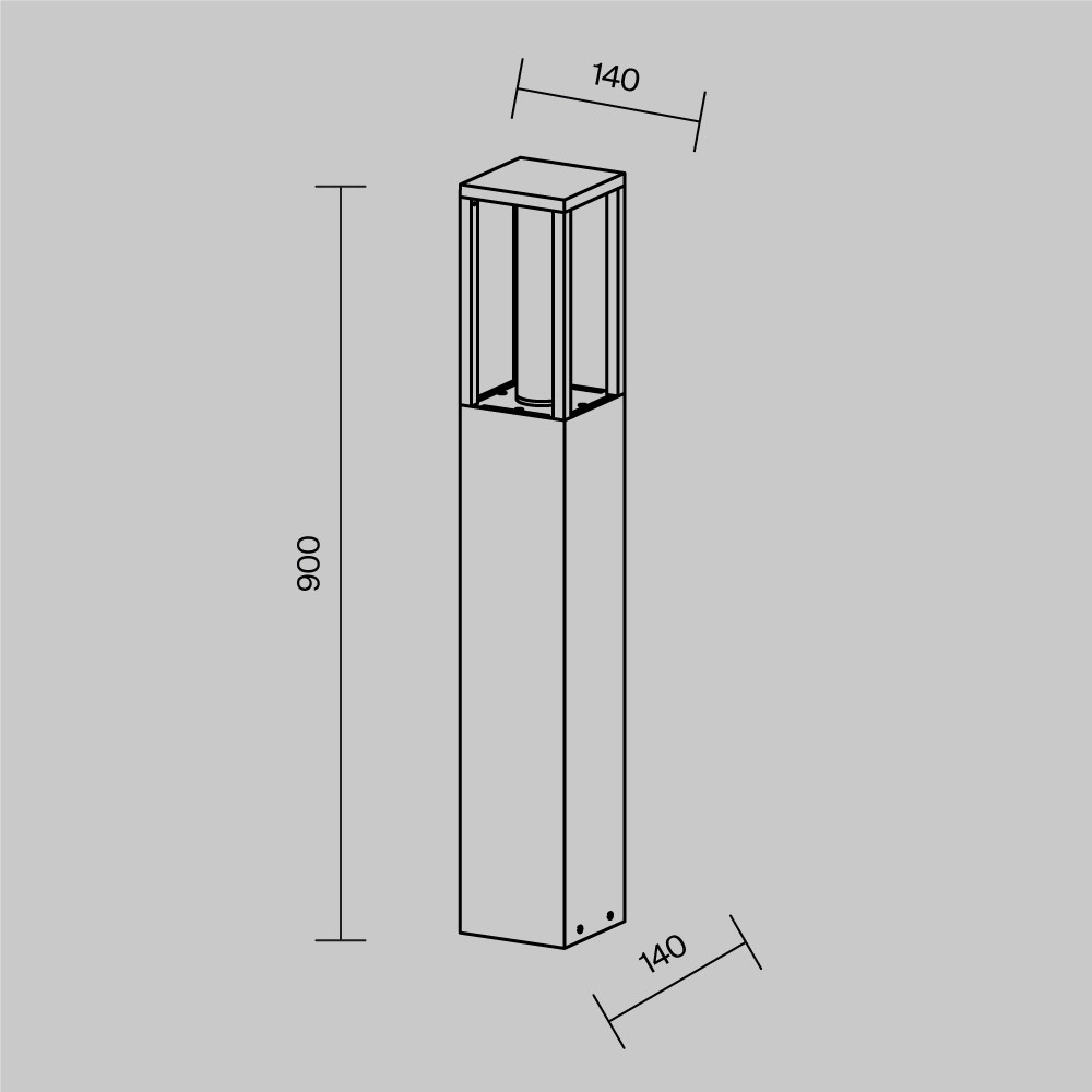 Ландшафтный светильник Outdoor O480FL-L12B3K1