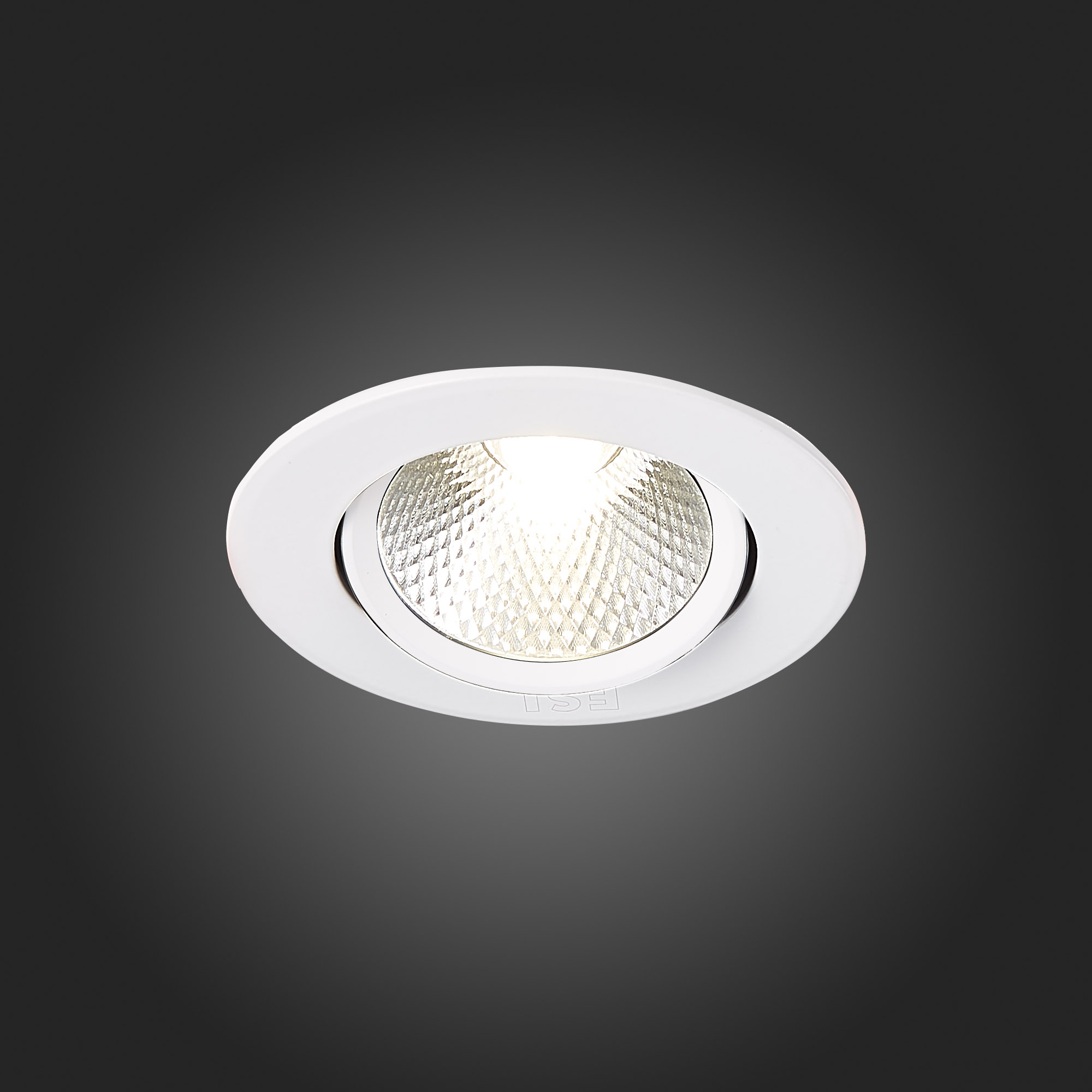 ST211.548.06.24 Св-к встр. Белый LED 1*6W 4000K 480Lm Ra80 24° IP20 D86xH50 220-240V Встраиваемые светильники