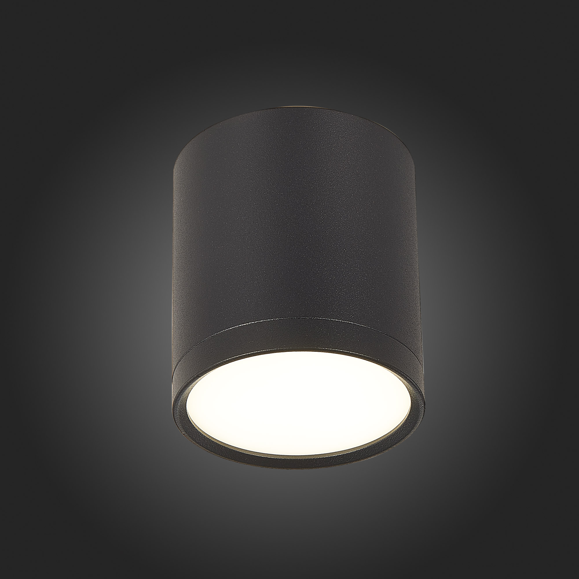 ST113.442.05 Светильник потолочный Черный LED 1*5W 4000K 390Lm Ra>90 120° IP20 D68xH75 170-240V Накладные светильники