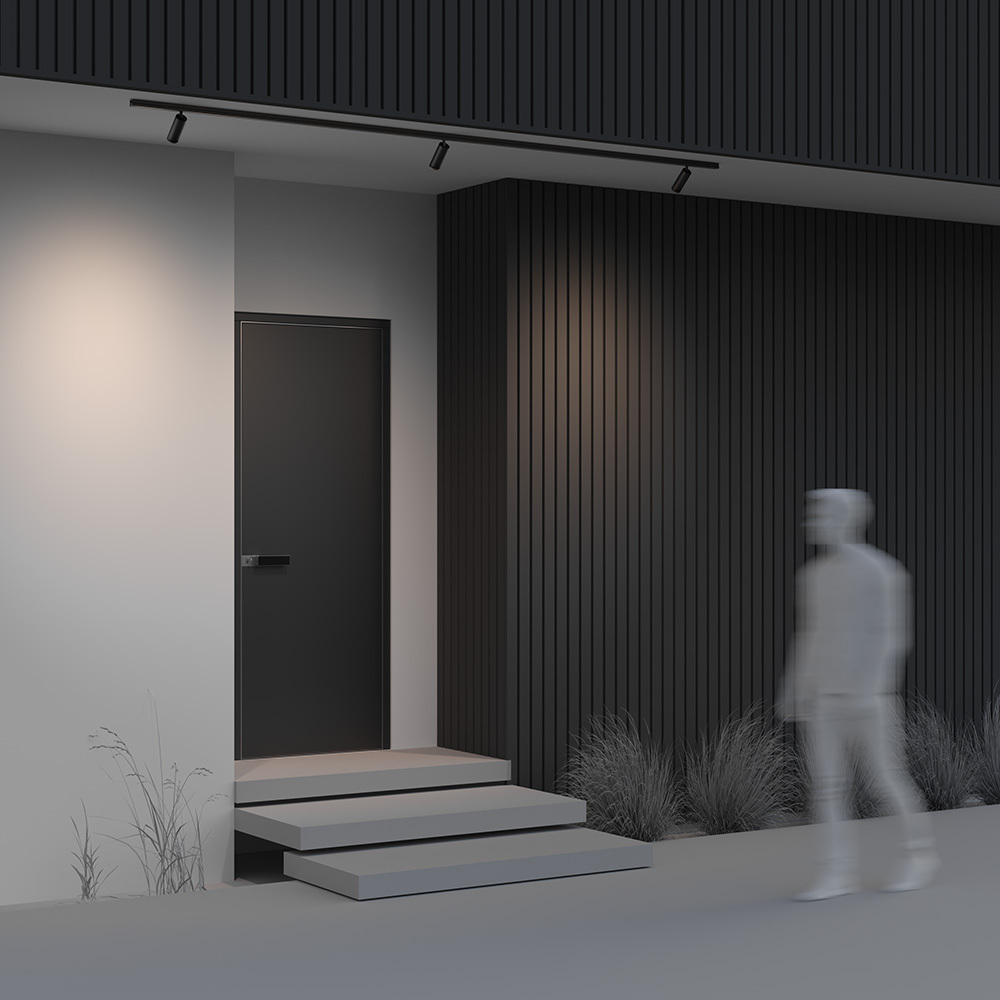 Уличный трековый светильник Outdoor O-TR02-1-S-15WB3K