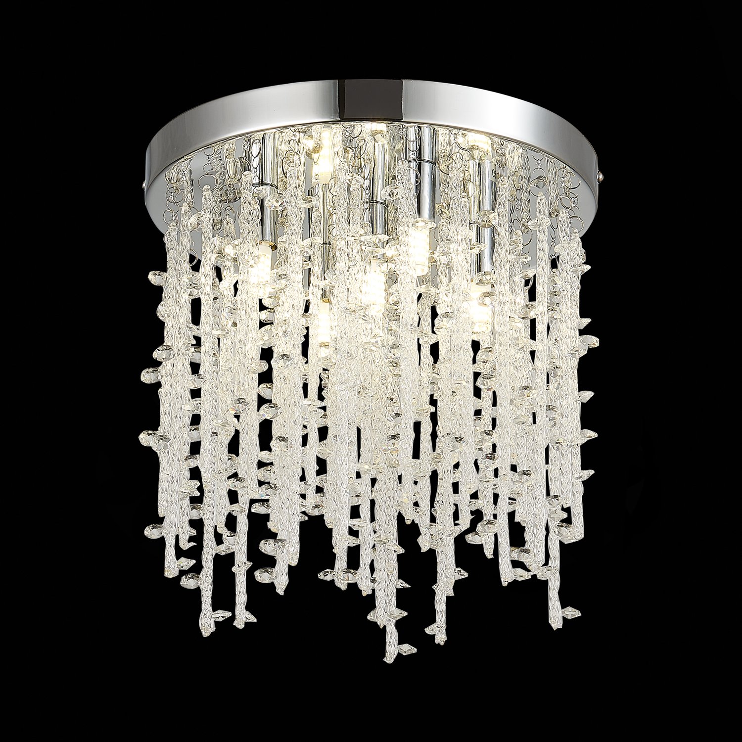 SLE103302-05 Светильник потолочный Хром/Прозрачный G9 LED 5*3W LUCCHIO