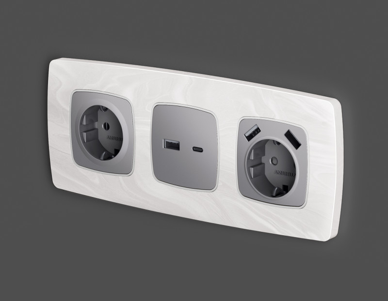 Клавиша/Накладка Ambrella Volt OP5090