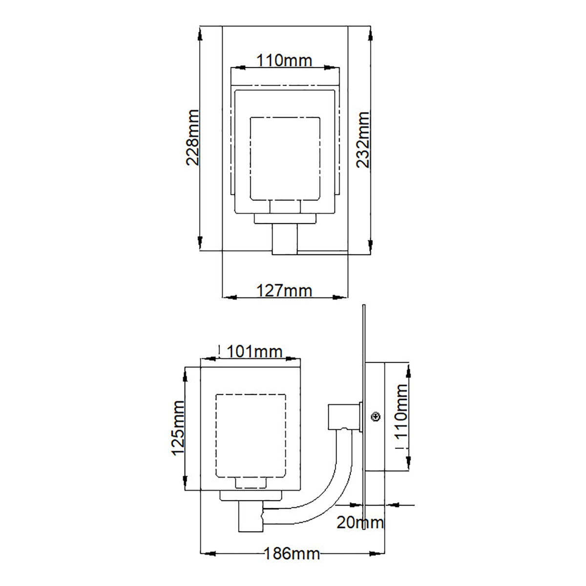 Бра для ванных комнат Quoizel, Арт. QZ-KOLT1-PC-BATH