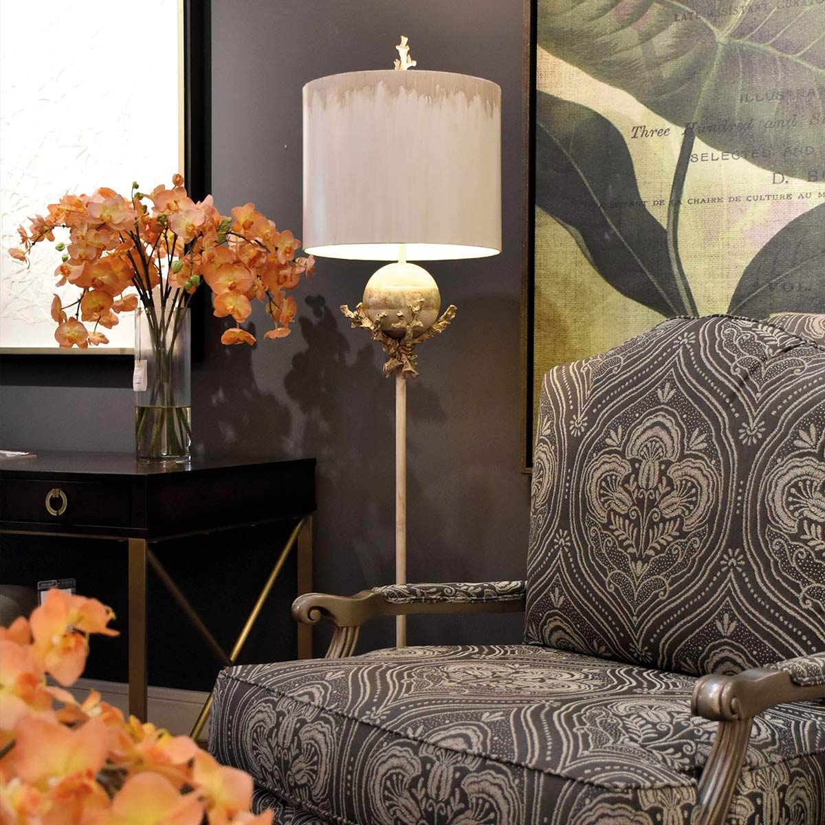 Торшер Flambeau, Арт. FB-TRELLIS-FL