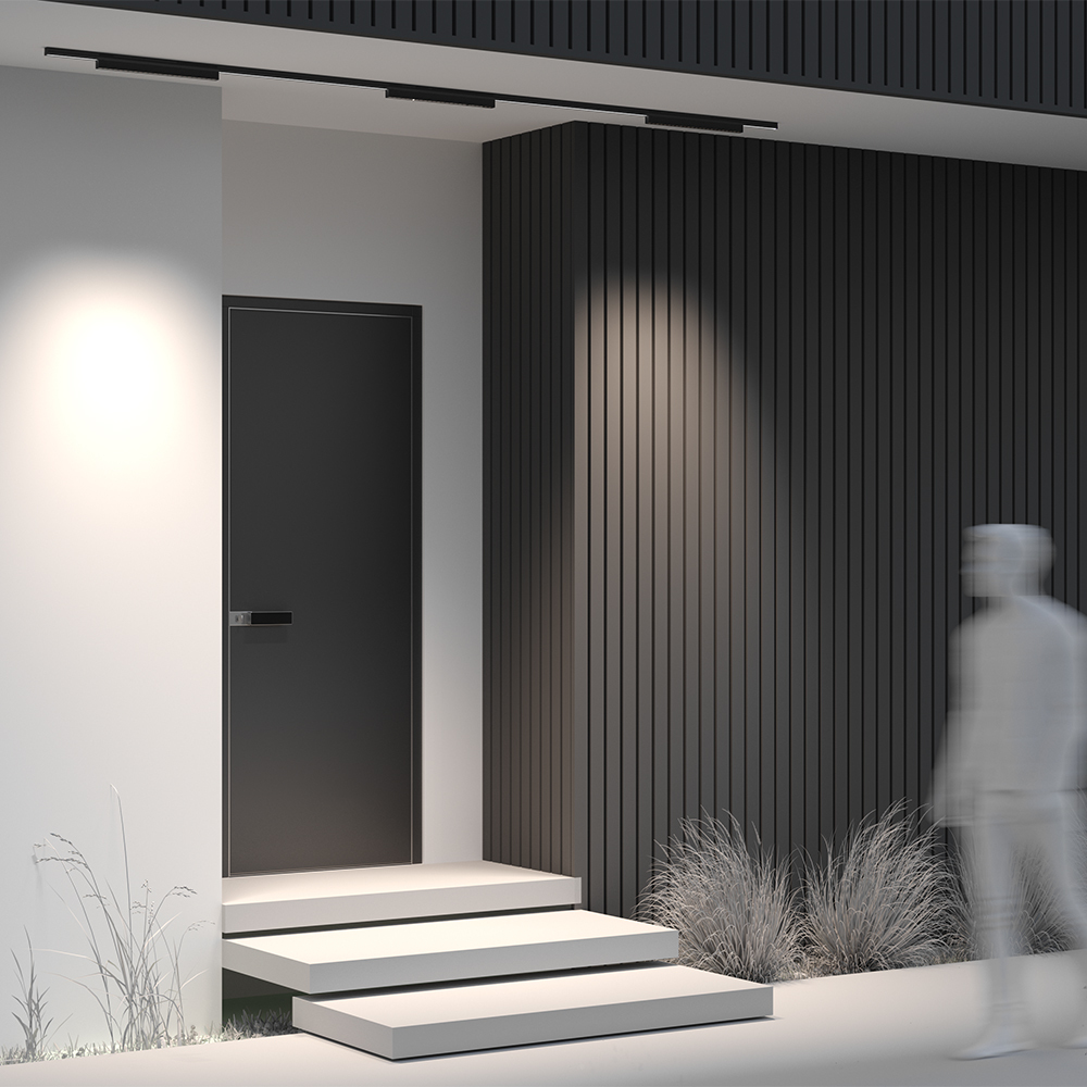 Уличный трековый светильник Outdoor O-TR02-2-S-24WB4K