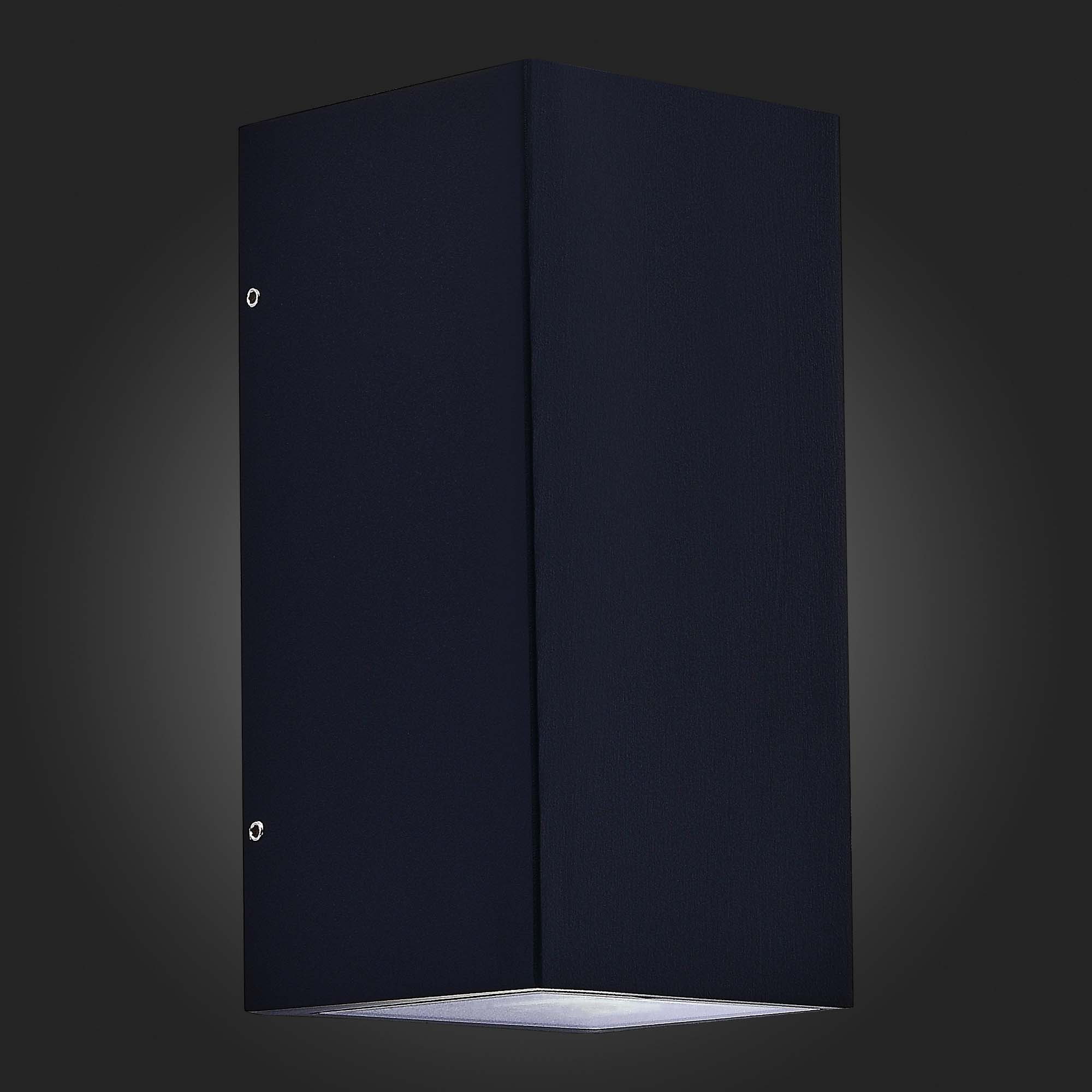 SL9002.411.01 Светильник уличный настенный ST-Luce Черный GU10 2*35W CIPRIA