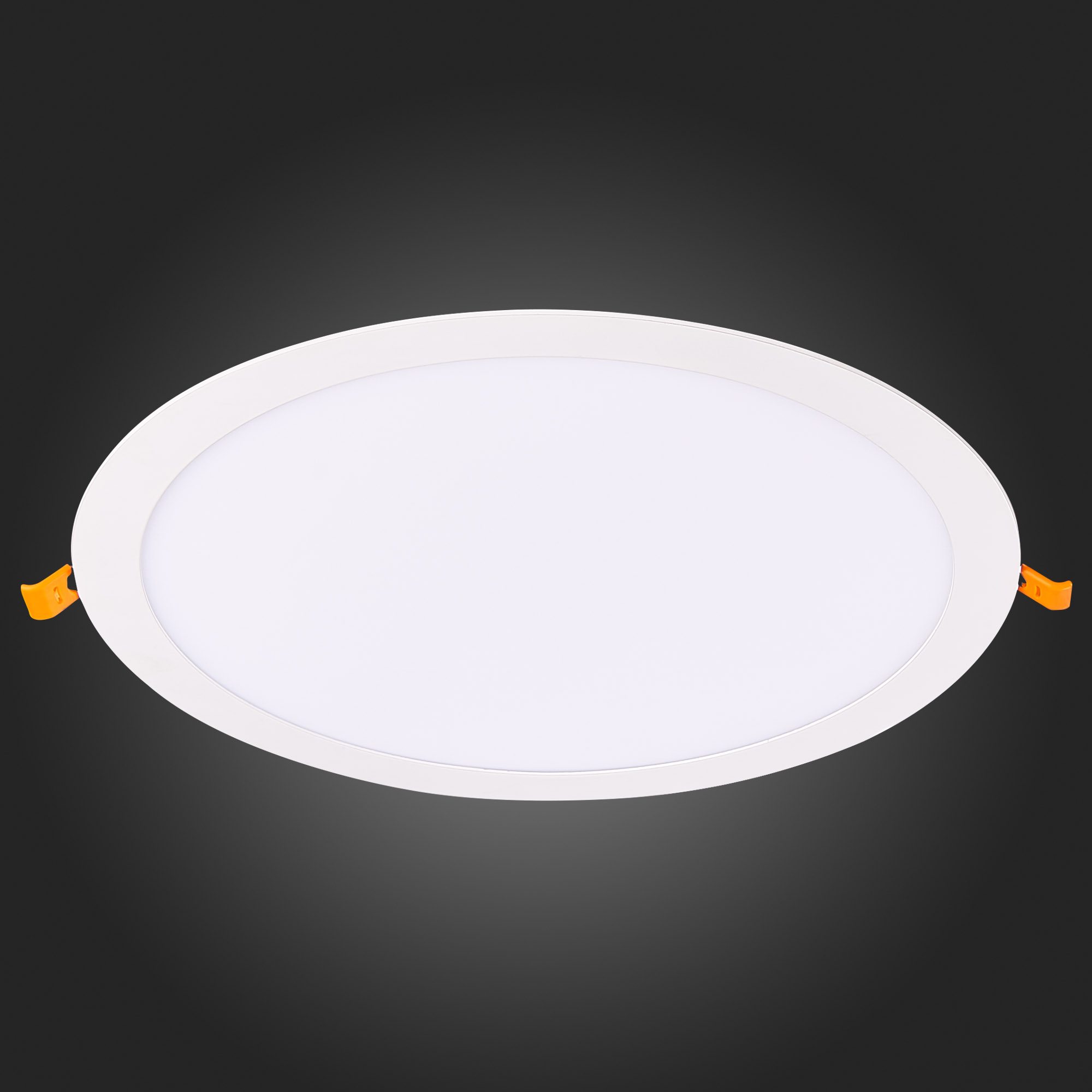 ST209.538.24 Св-к встр. Белый LED 1*24W 3000K 1 728Lm Ra80 110° IP20 D300xH8 90-265V Встраиваемые светильники