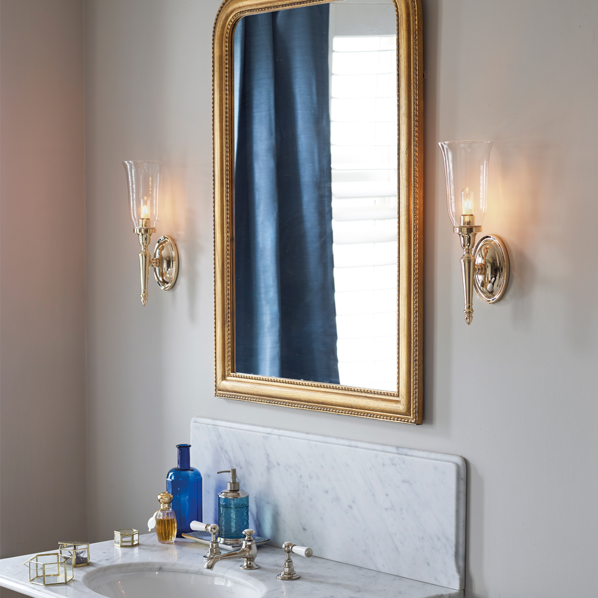 Бра для ванных комнат Elstead Interior, Арт. BATH-DRYDEN2-PB