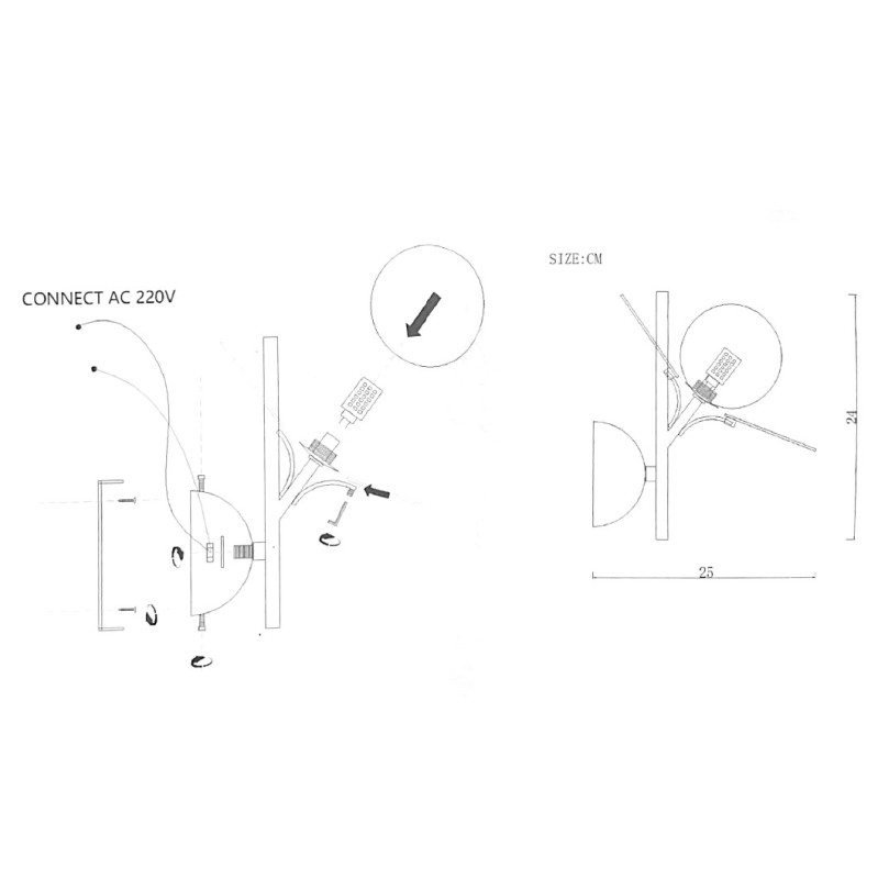 Детское бра ImperiumLoft 191911-26