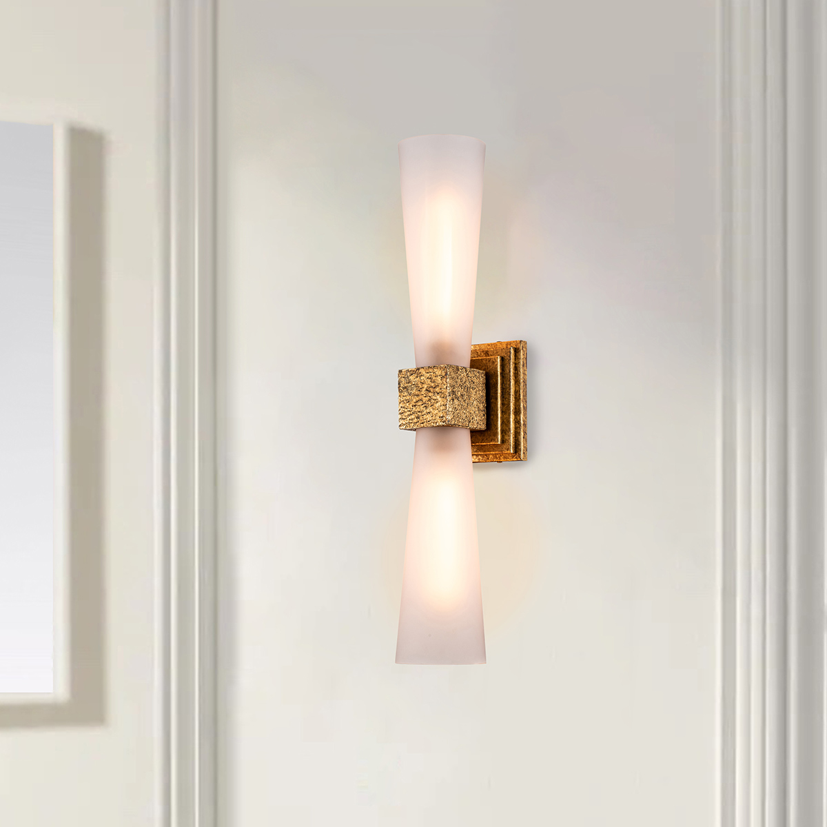 Бра для ванных комнат Elstead Lighting, Арт. KRISTY-2WB-DG-OPAL