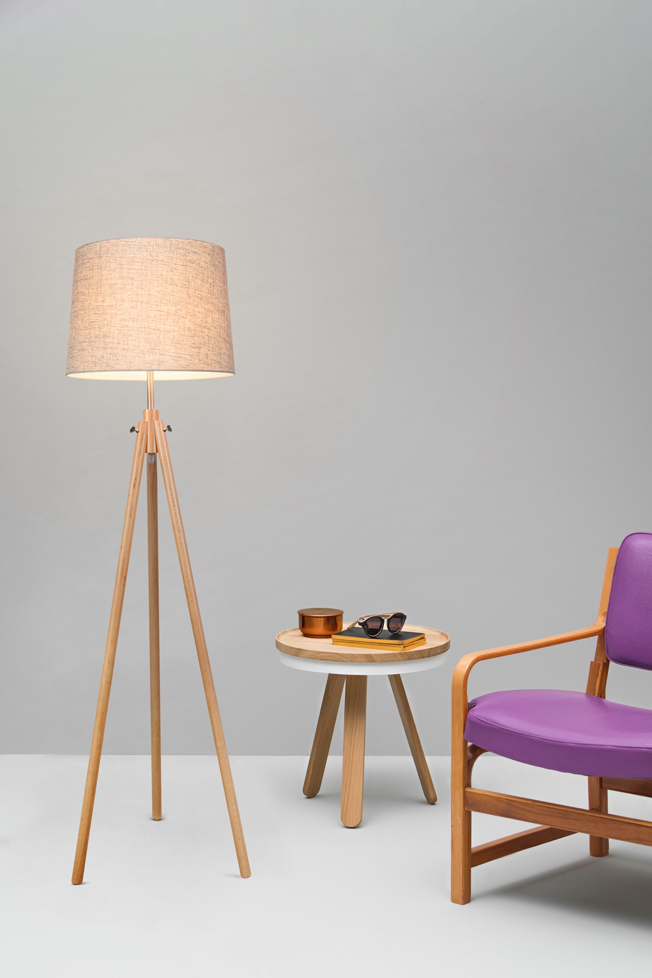 Напольный светильник (торшер) Maytoni Z177-FL-01-BR