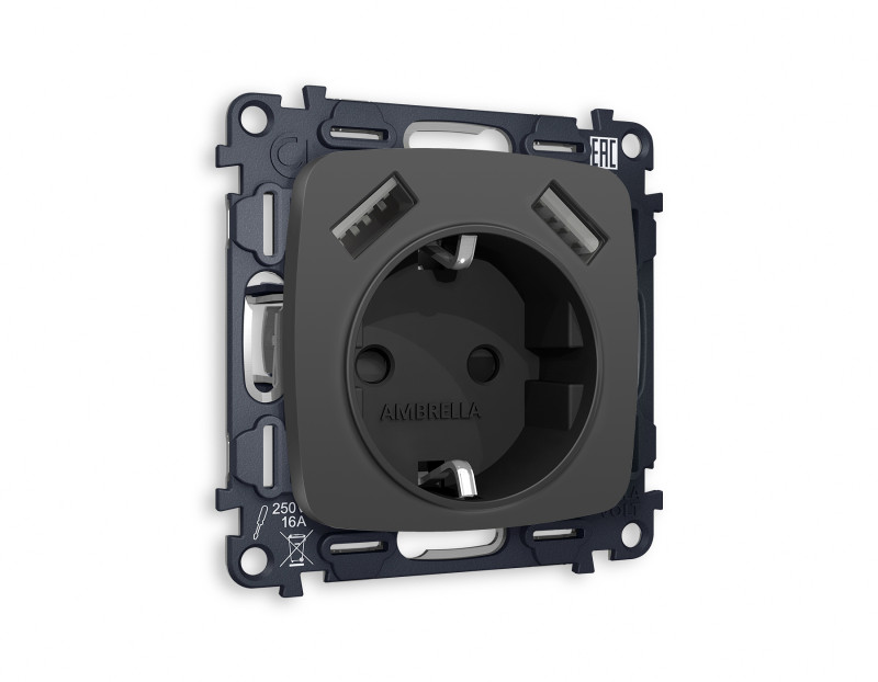 Розетка Ambrella Volt MO909010