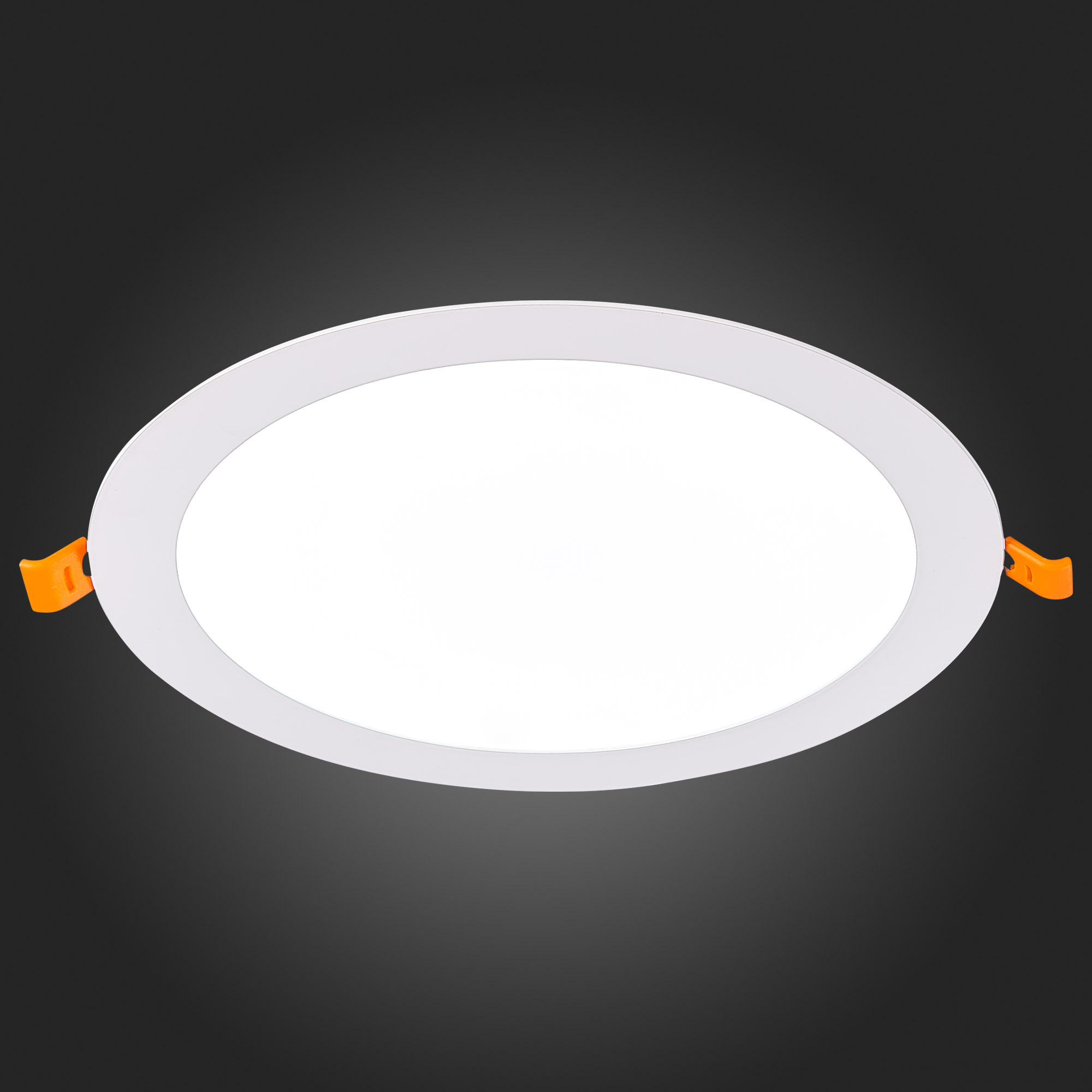 ST209.548.18 Св-к встр. Белый LED 1*18W 4000K 1 350Lm Ra80 110° IP20 D225xH8 90-265V Встраиваемые светильники