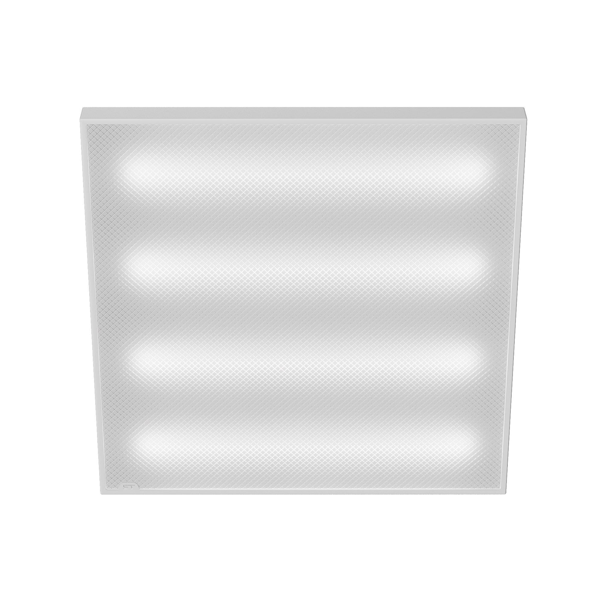STP-A-1001-P-36-4K-40 Св-к ДВО ST Luce STANDART IP40 595*595*40мм 36Вт 4200лм 4000К призма(Армстронг Коммерческое освещение